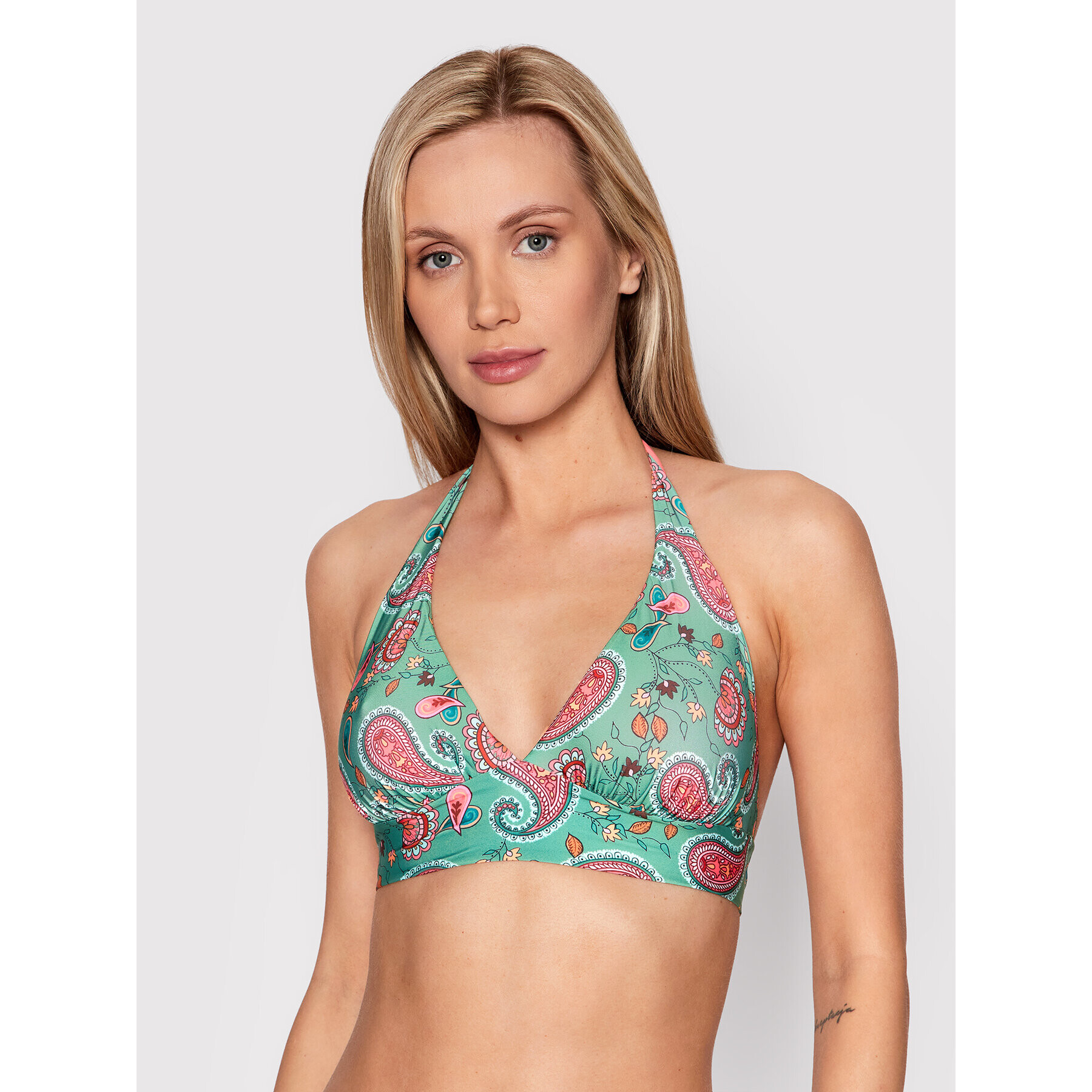 Liu Jo Beachwear Bikini felső VA2089 J6364 Zöld - Pepit.hu