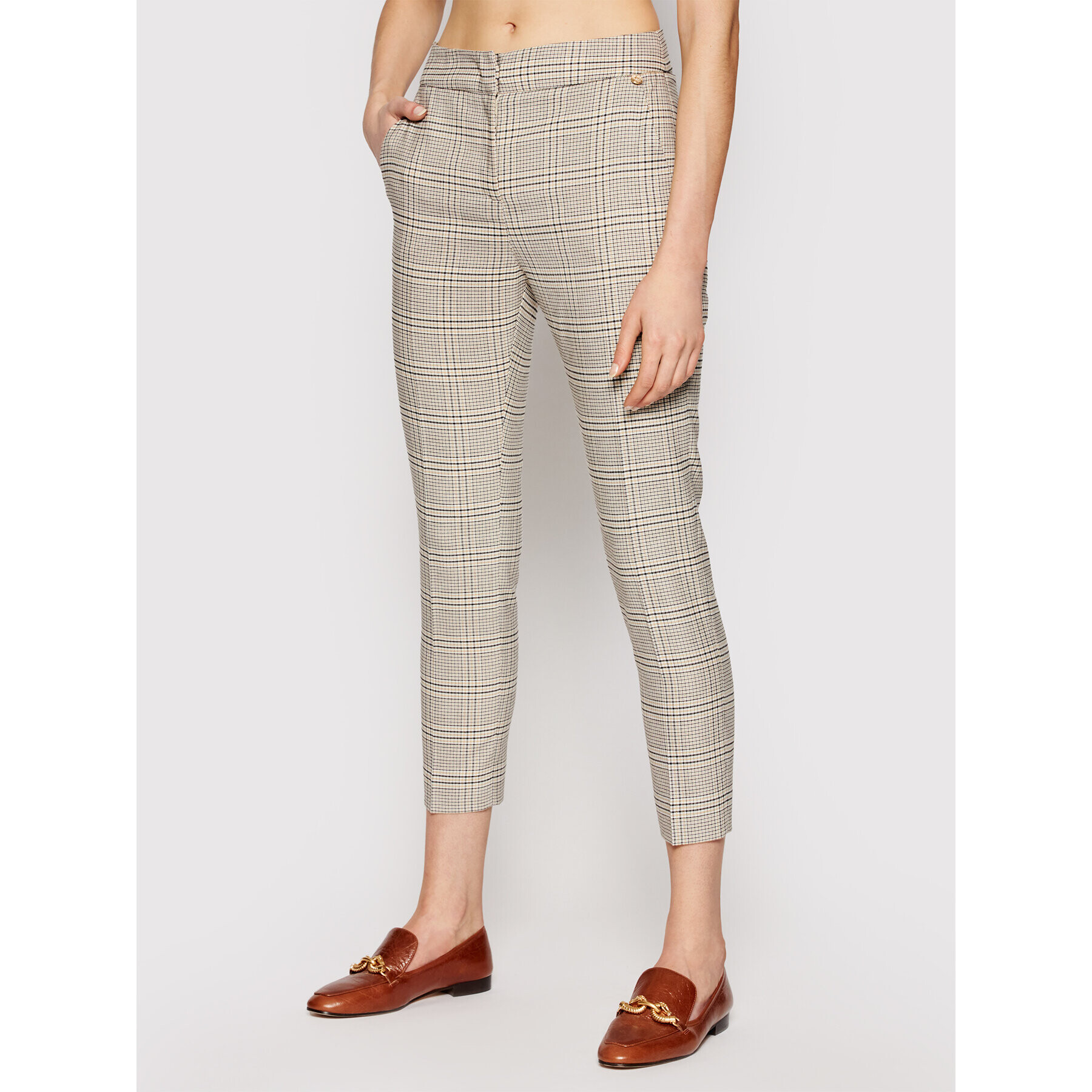 Liu Jo Chinos CA1244 T2451 Bézs Slim Fit - Pepit.hu