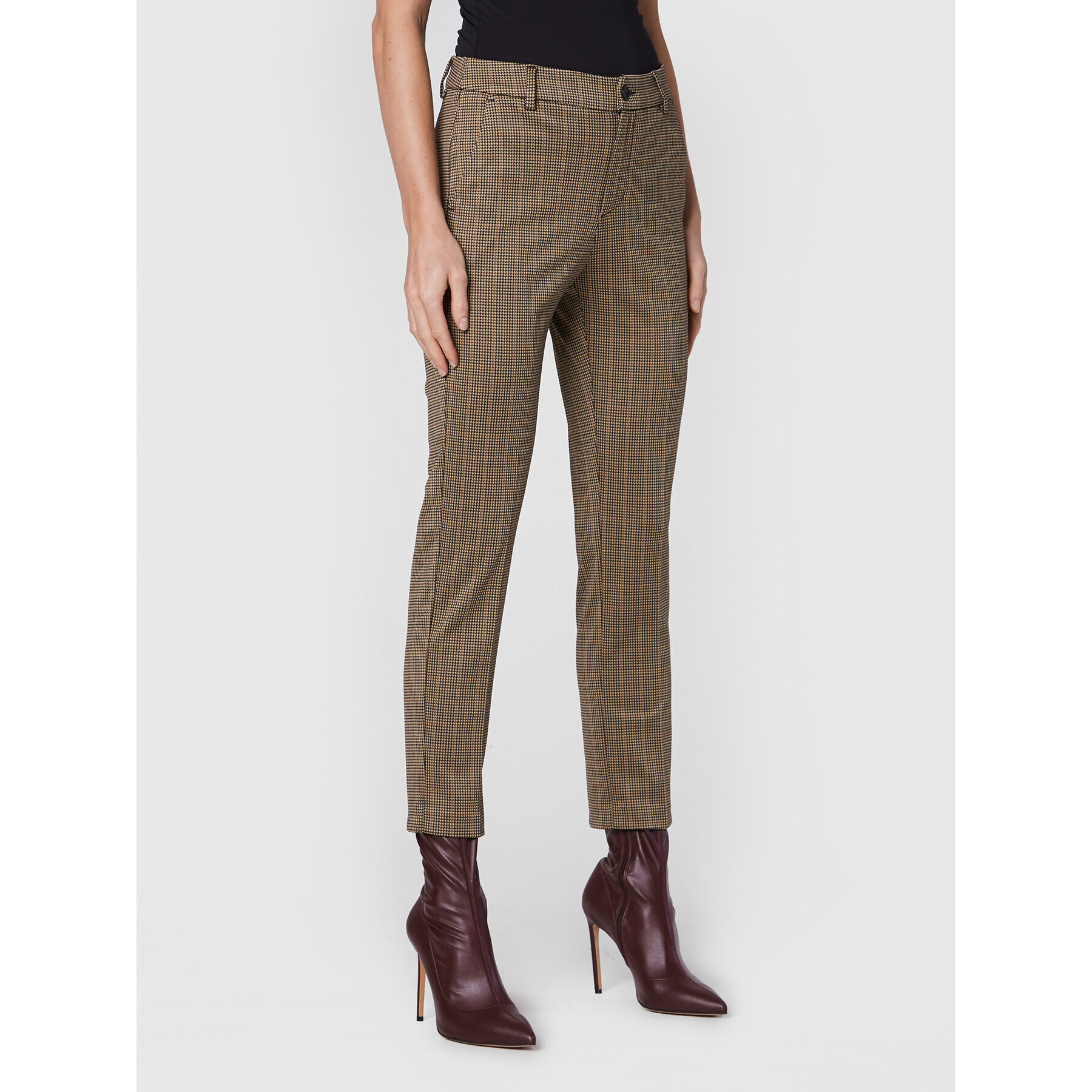 Liu Jo Chinos WF2183 J4044 Bézs Slim Fit - Pepit.hu