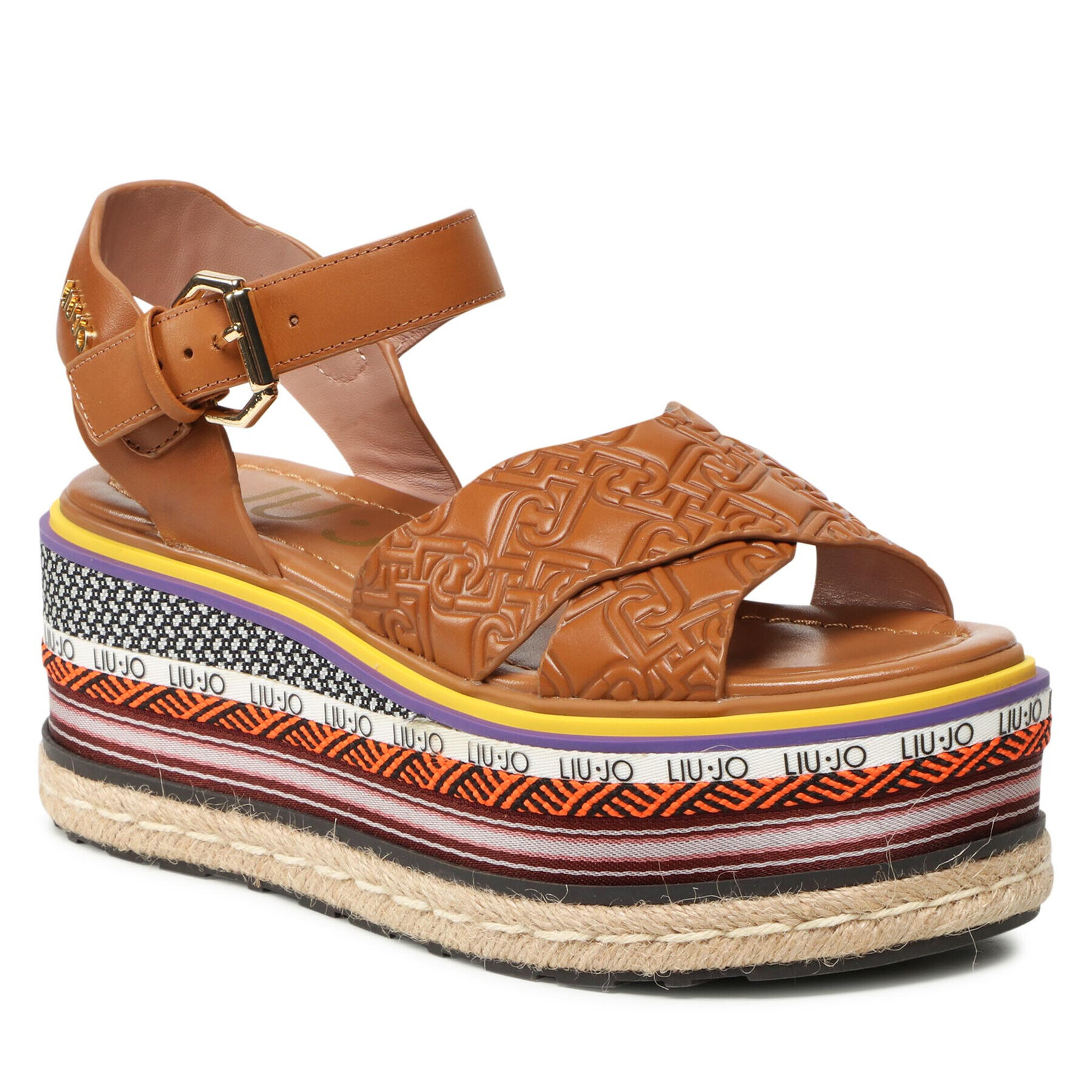 Liu Jo Espadrilles Noemi 03 SA2181 P0102 Barna - Pepit.hu