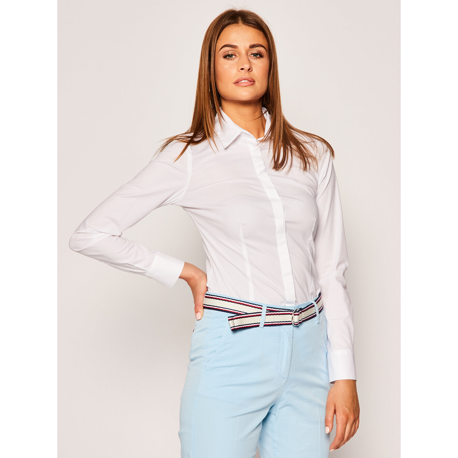 Liu Jo Ing FA0418 T4169 Fehér Slim Fit - Pepit.hu