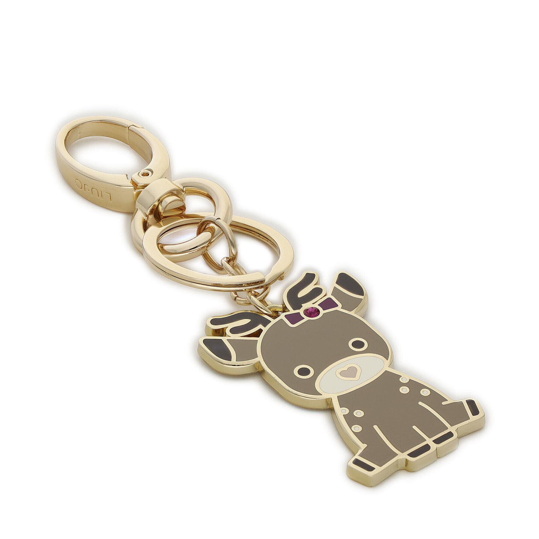 Liu Jo Kulcstartó Key Ring Deer AF2056 A0001 Arany - Pepit.hu