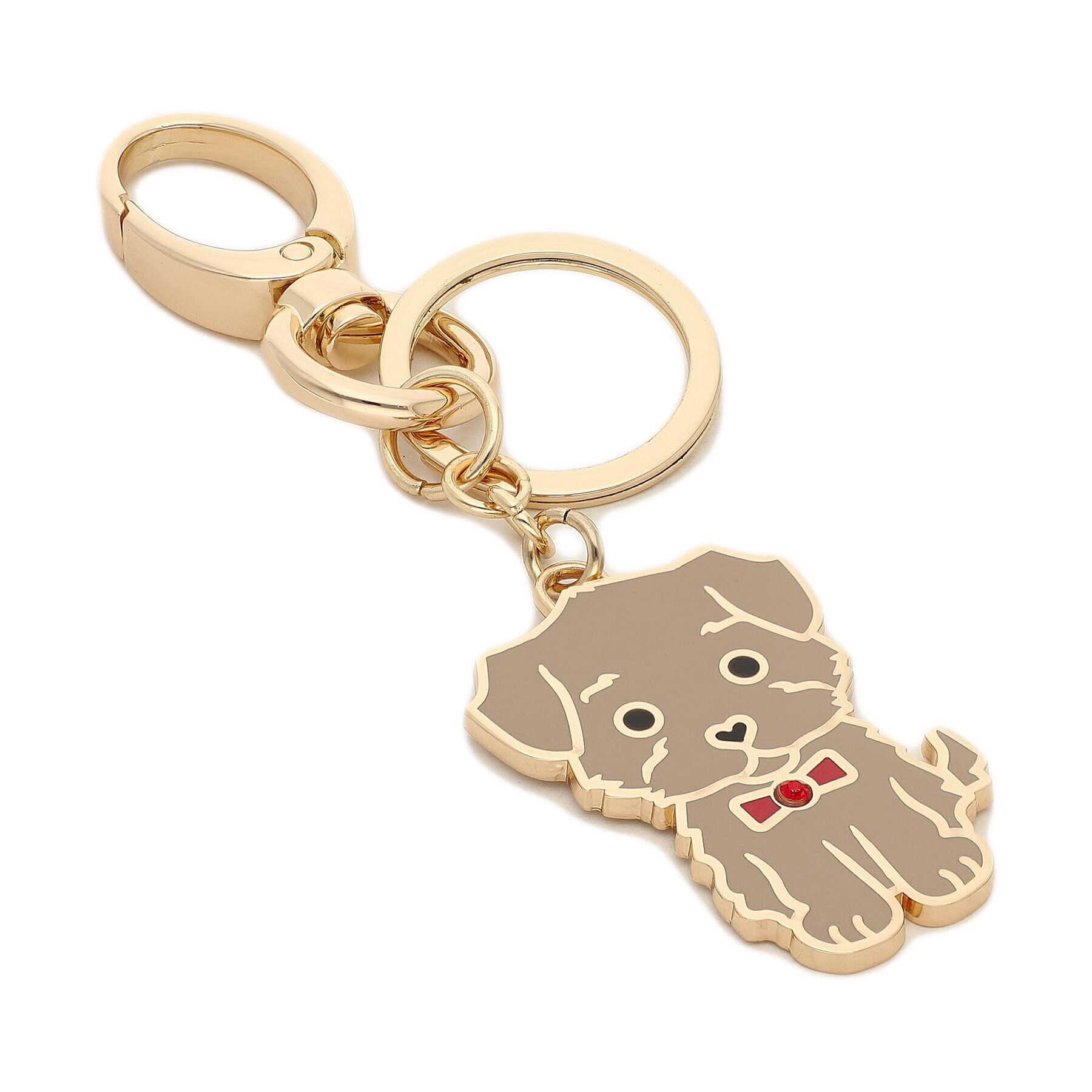 Liu Jo Kulcstartó Key Ring Havanese AA3127 A0001 Arany - Pepit.hu