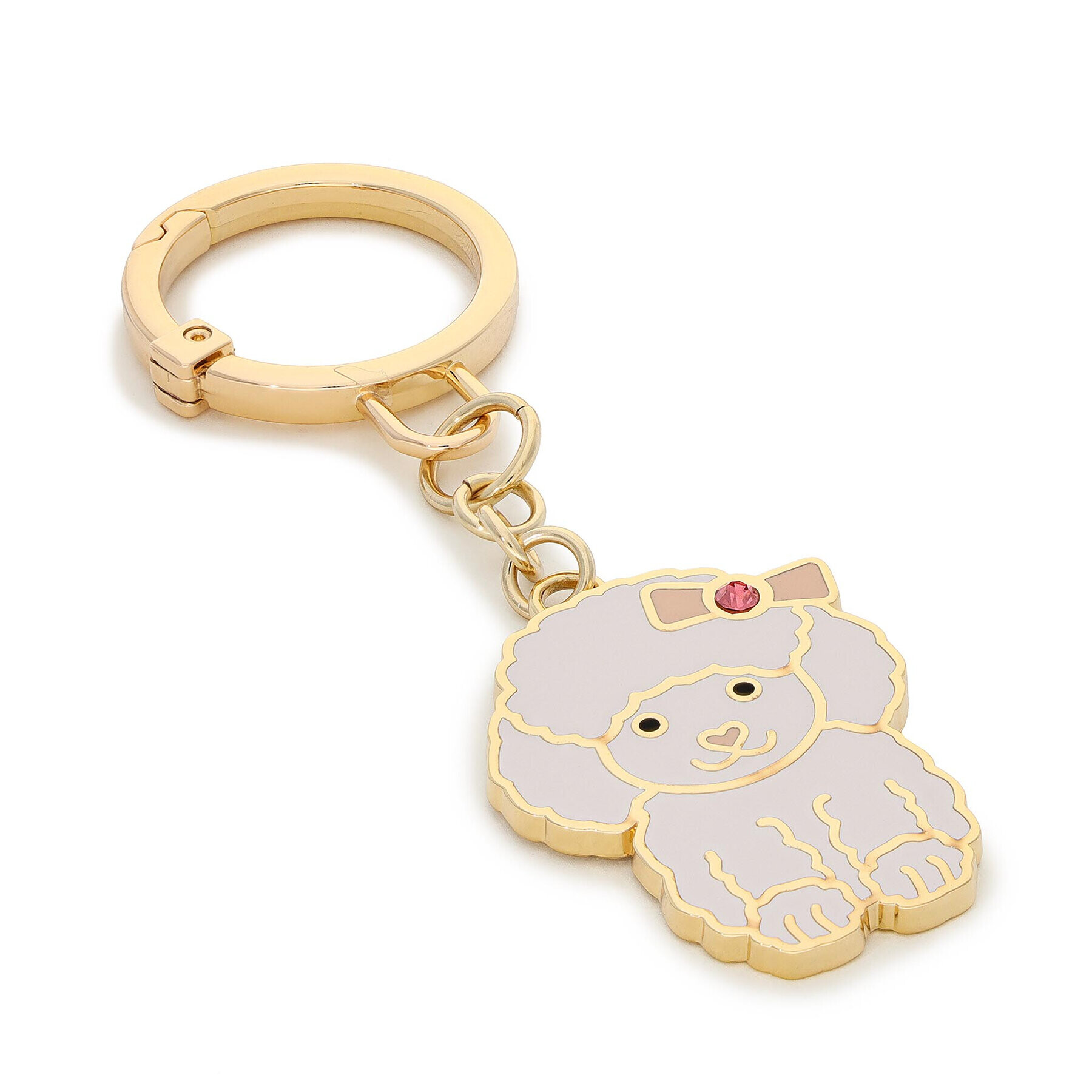 Liu Jo Kulcstartó Key Ring Poodle NF1149 A0001 Arany - Pepit.hu