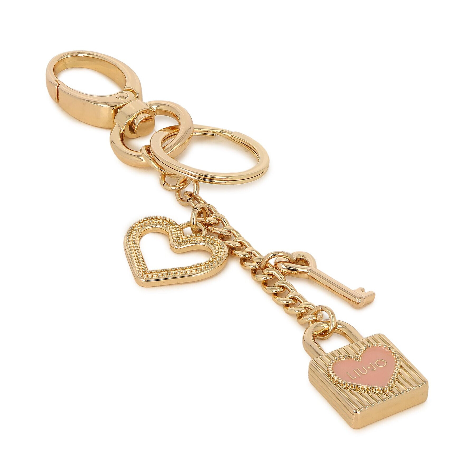 Liu Jo Kulcstartó Love Key Ring AF3292 A0001 Arany - Pepit.hu