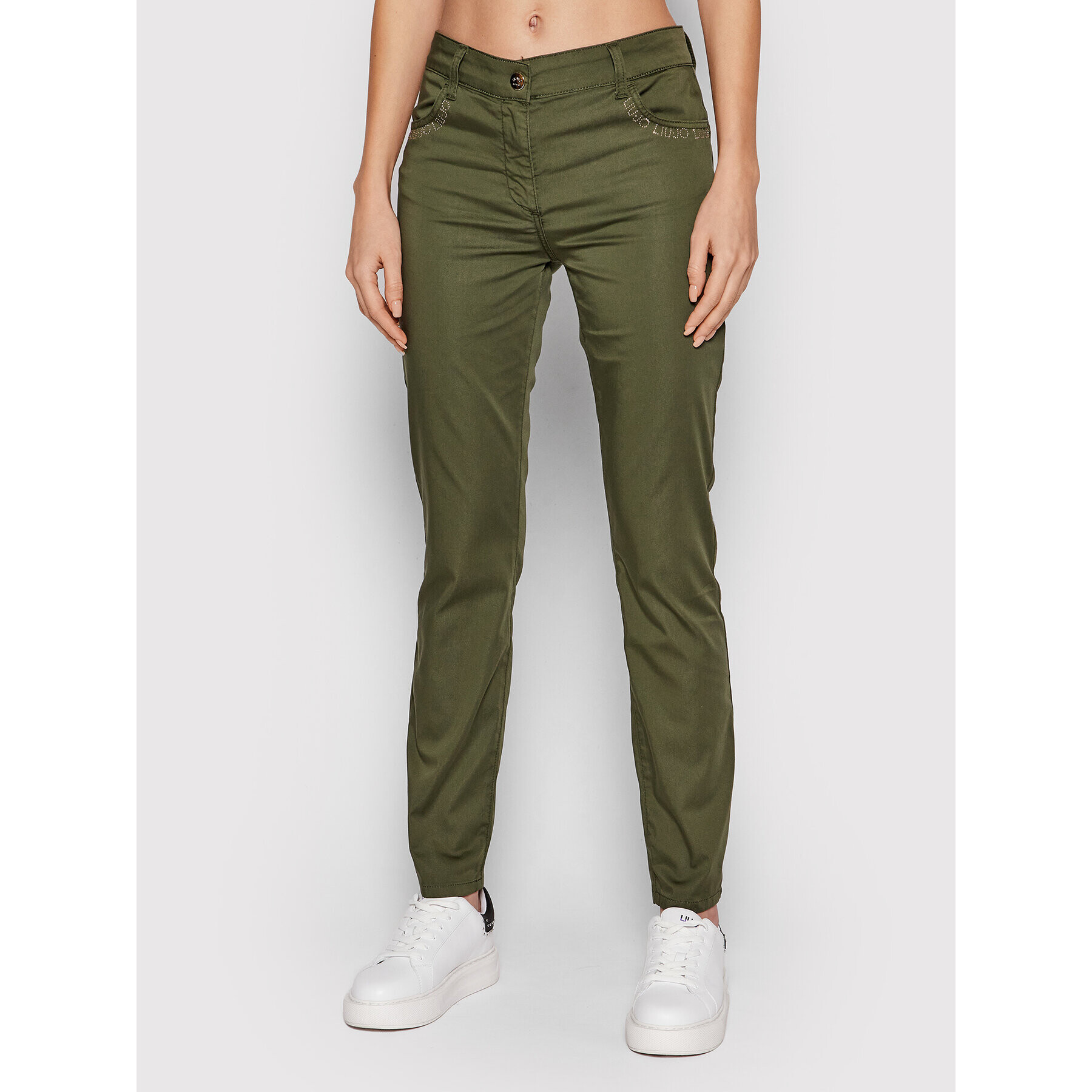 Liu Jo Sport Chinos TA2216 T8832 Zöld Slim Fit - Pepit.hu