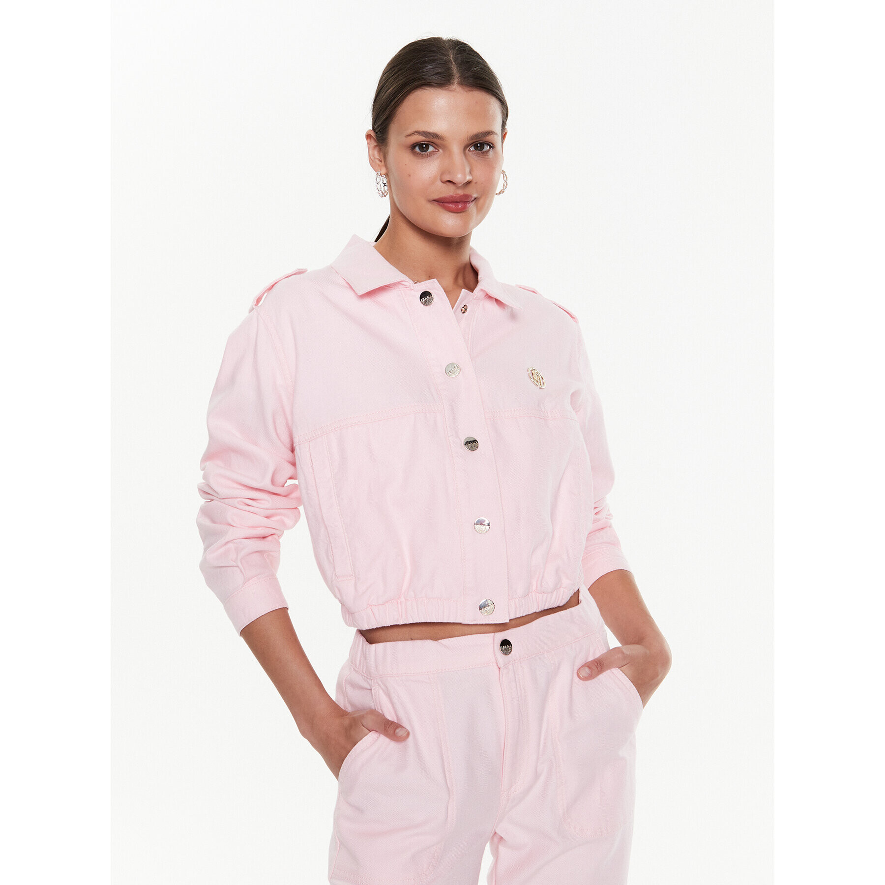 Liu Jo Sport Farmer kabát TA3123 T3328 Rózsaszín Regular Fit - Pepit.hu