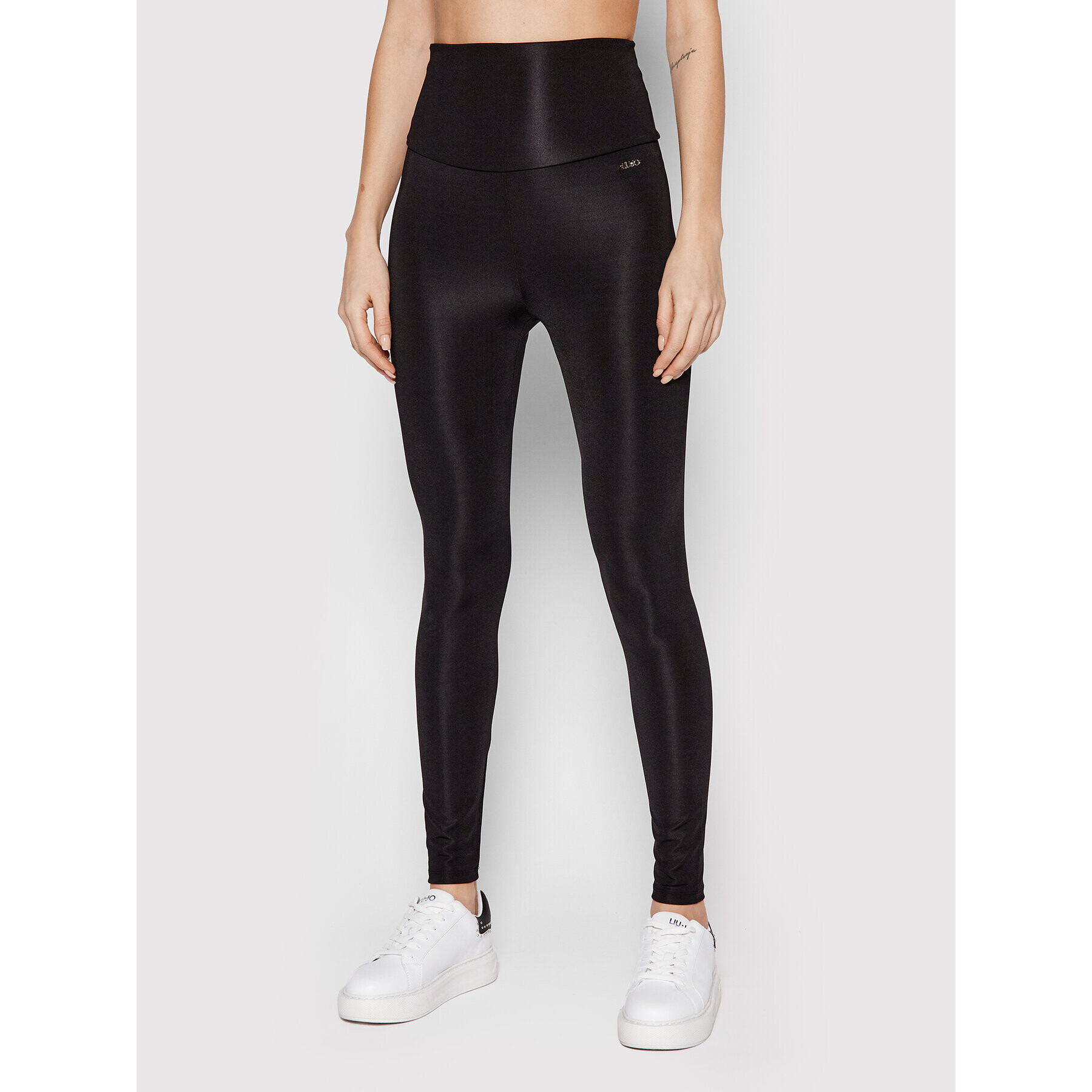 Liu Jo Sport Leggings TA2022 Fekete Slim Fit - Pepit.hu