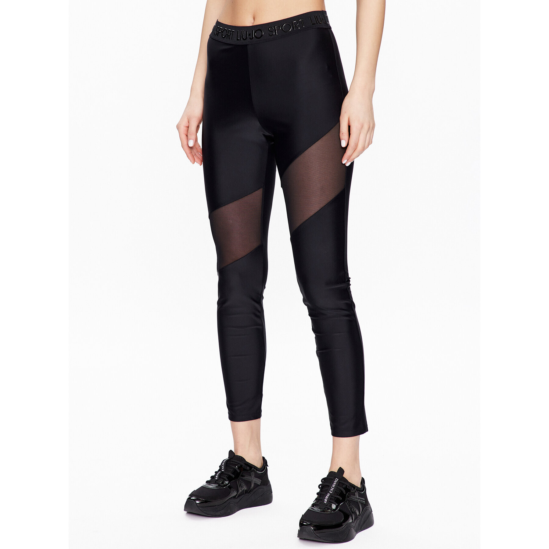 Liu Jo Sport Leggings TA3020 J7912 Fekete Slim Fit - Pepit.hu