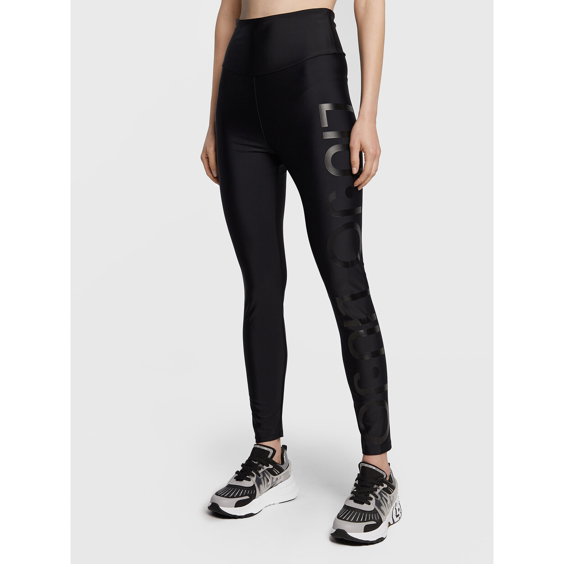 Liu Jo Sport Leggings TF2258 J7912 Fekete Slim Fit - Pepit.hu