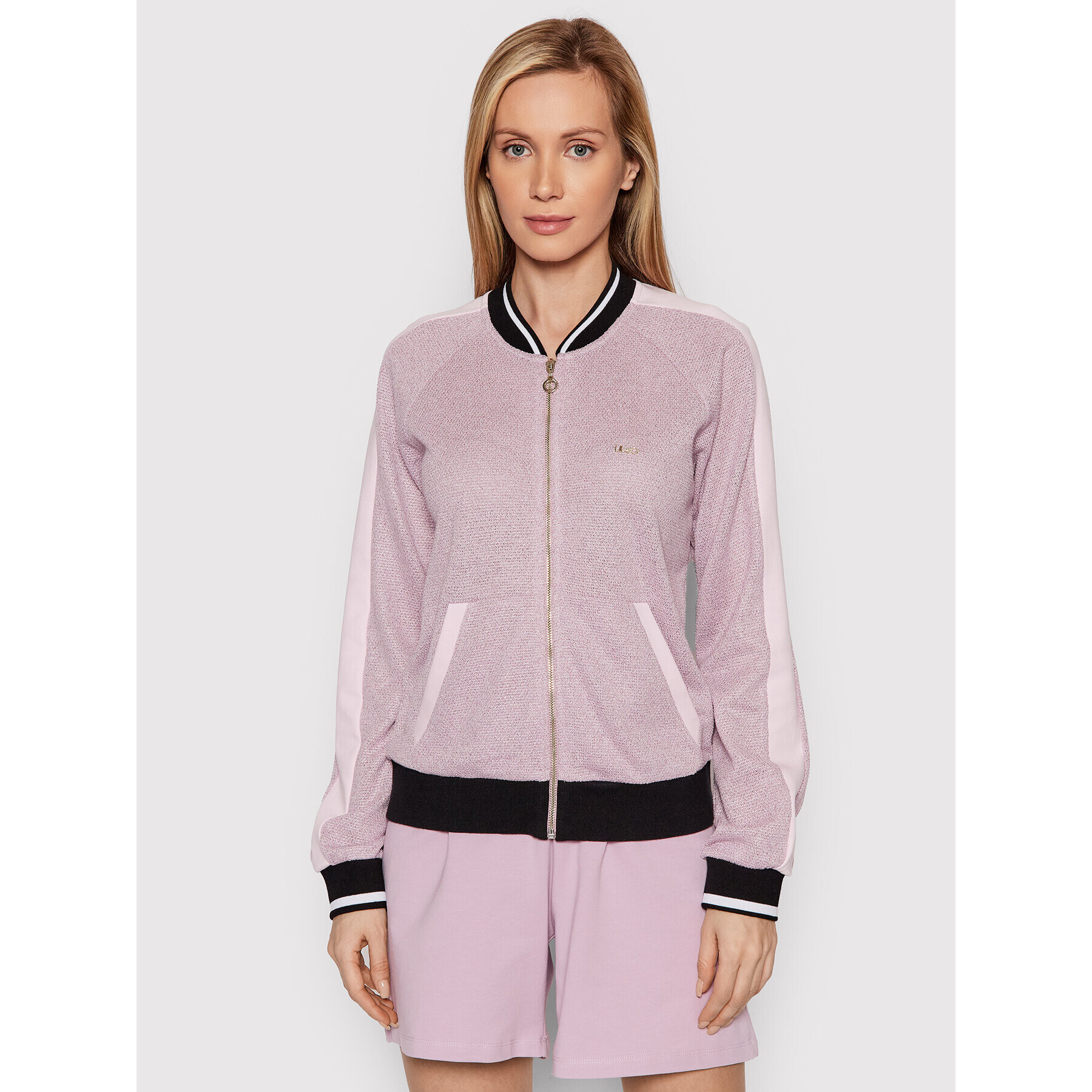 Liu Jo Sport Pulóver TA2069 J6371 Rózsaszín Regular Fit - Pepit.hu