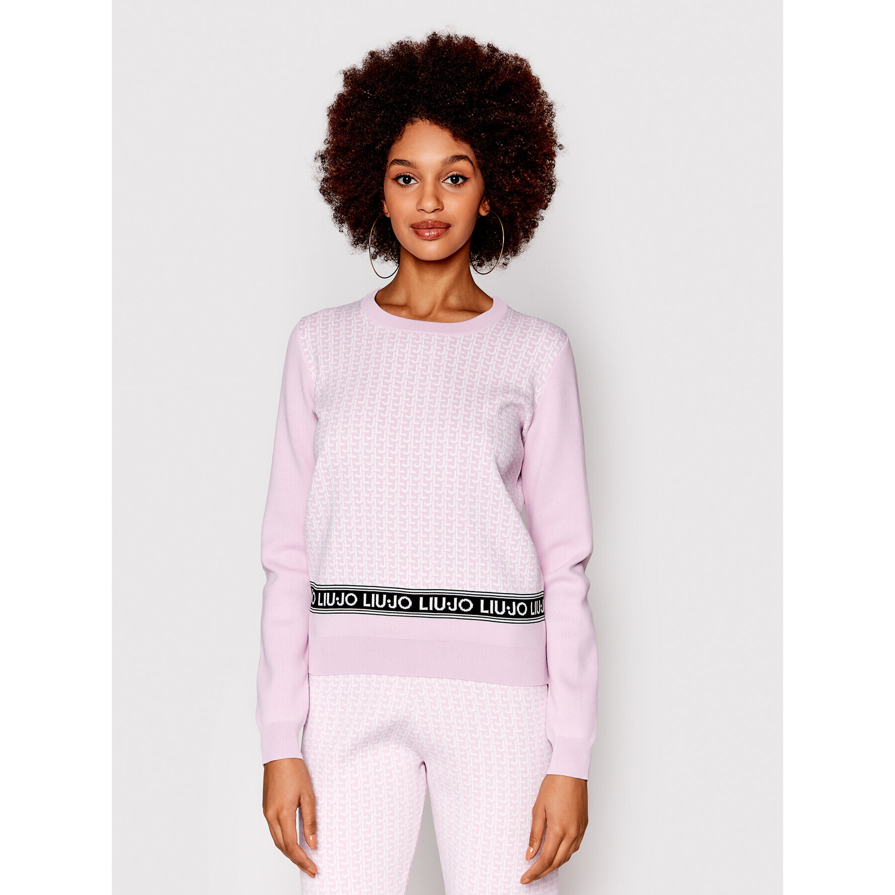 Liu Jo Sweater TA2258 MA16M Rózsaszín Regular Fit - Pepit.hu