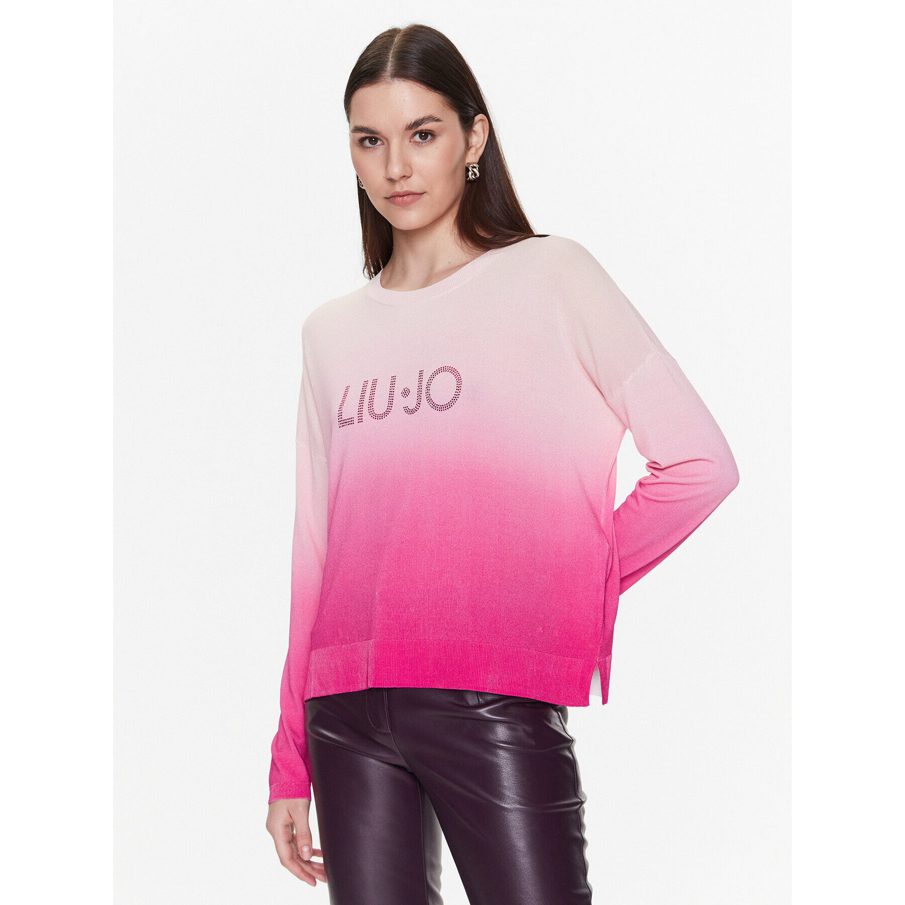 Liu Jo Sweater WA3527 MS52N Rózsaszín Regular Fit - Pepit.hu