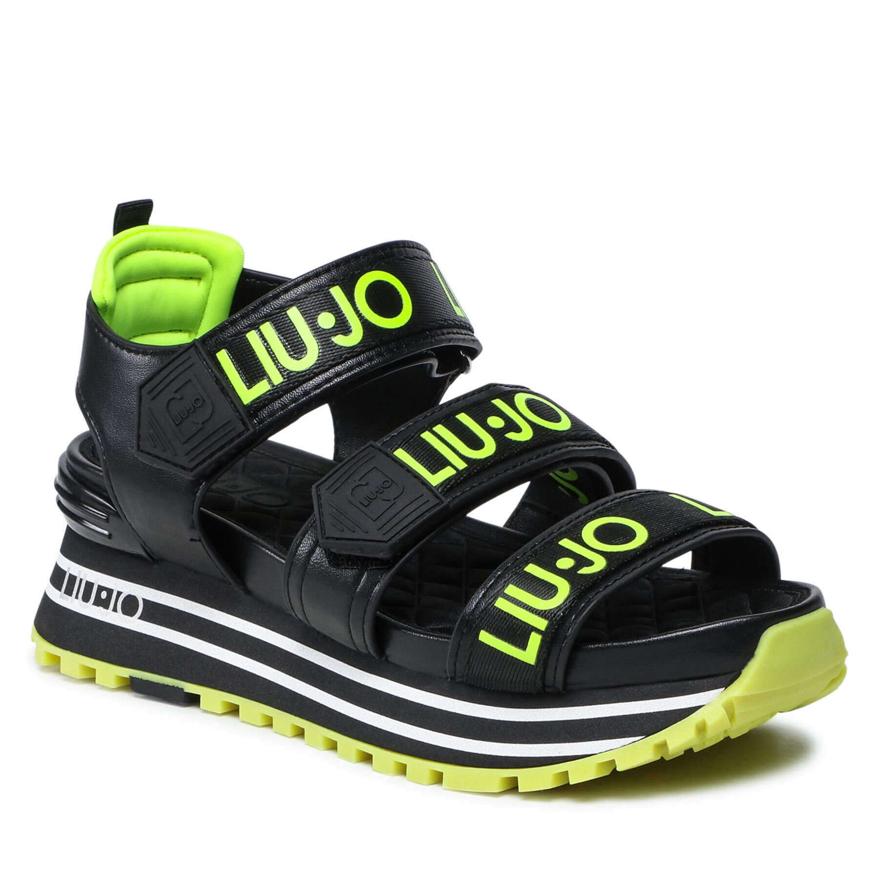 Liu Jo Szandál Maxi Wonder Sandal 7 BA2145 TX121 Fekete - Pepit.hu