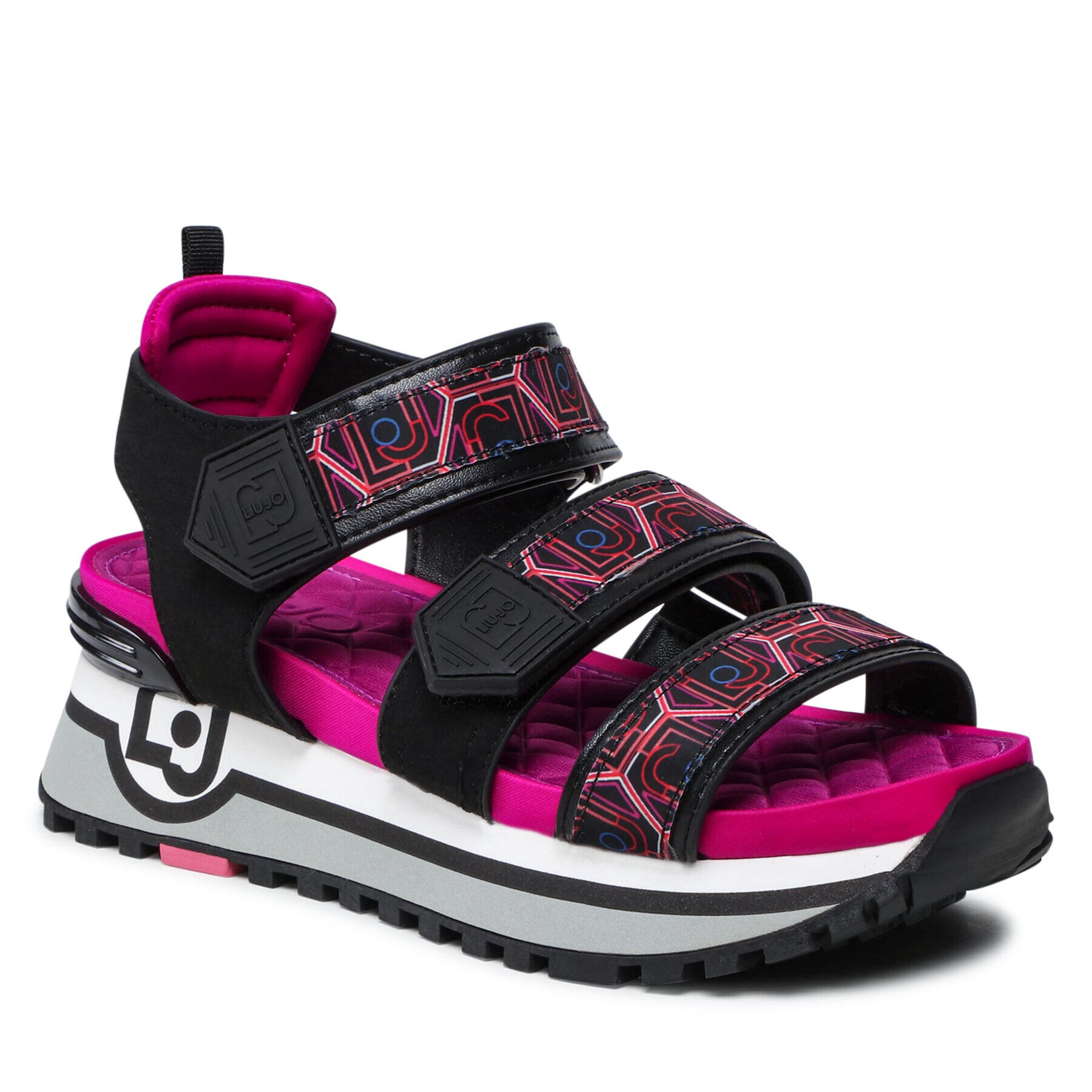 Liu Jo Szandál Maxi Wonder Sandal 7 BA2145 TX203 Fekete - Pepit.hu