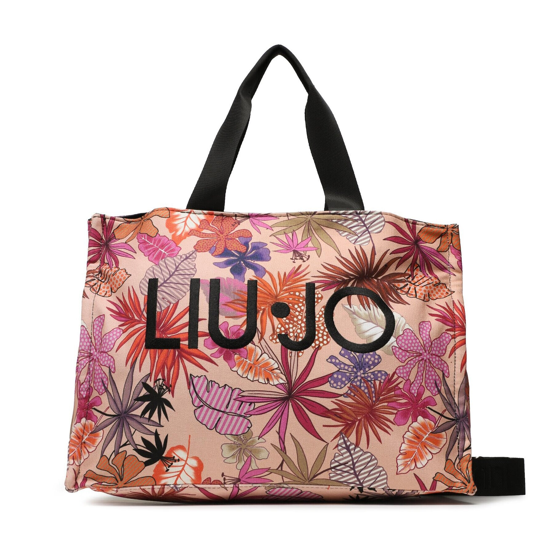 Liu Jo Táska L Tote Printed Canvas 2A3113 T5204 Rózsaszín - Pepit.hu