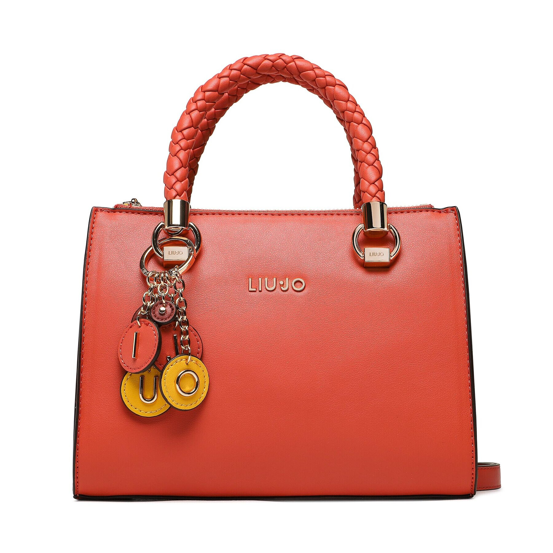 Liu Jo Táska S Satchel Double AA3243 E0013 Narancssárga - Pepit.hu