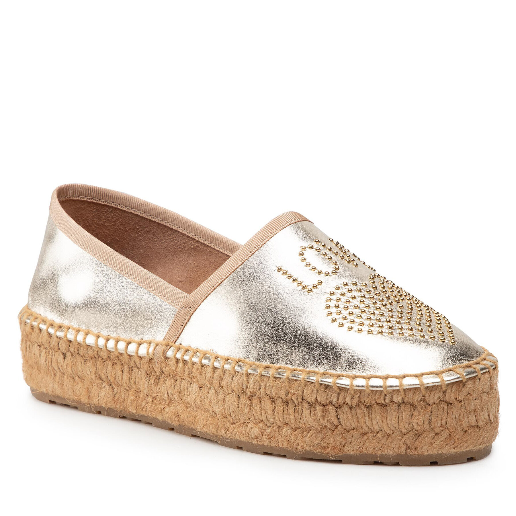 LOVE MOSCHINO Espadrilles JA10043G1EIF0900 Arany - Pepit.hu