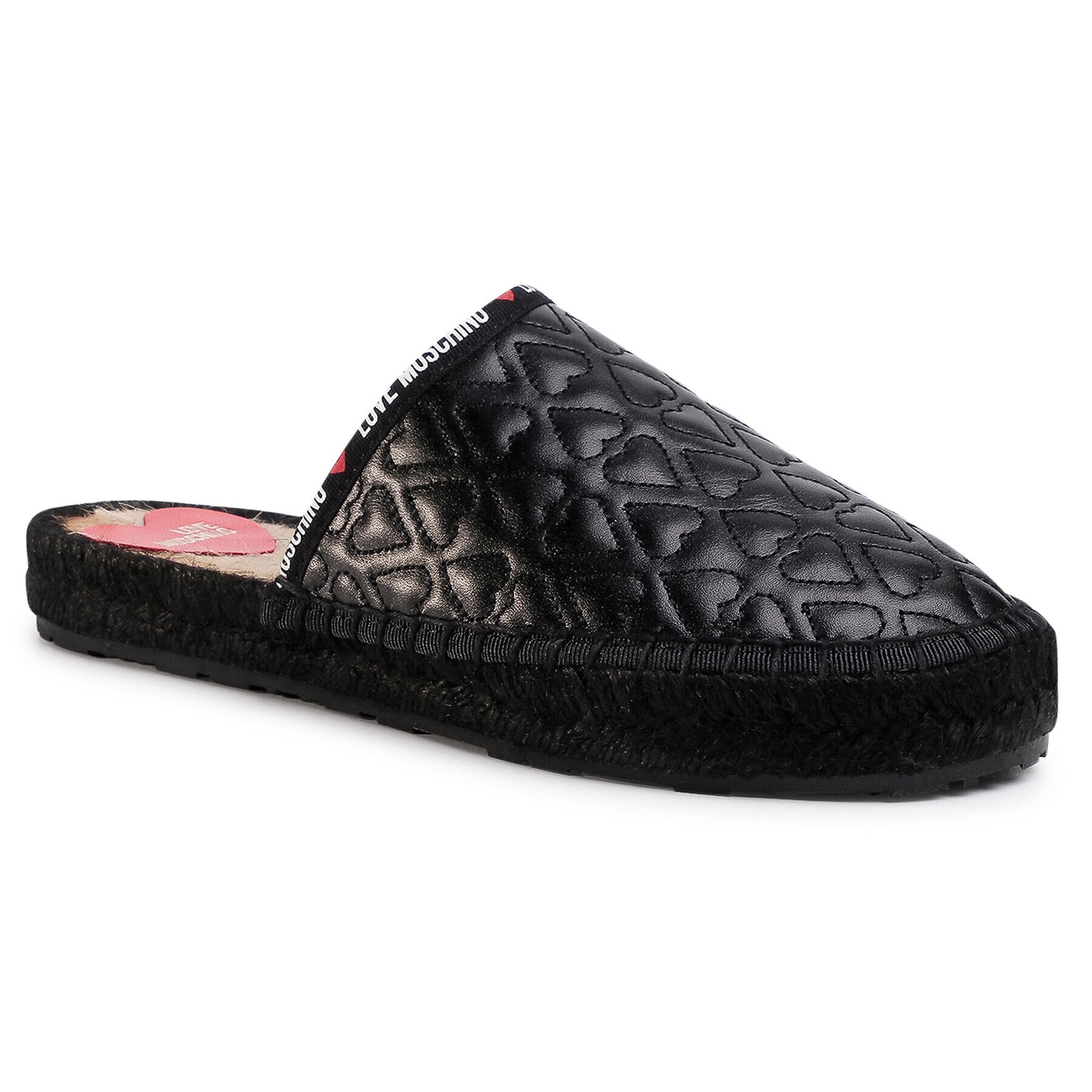 LOVE MOSCHINO Espadrilles JA10352G0AJA0000 Fekete - Pepit.hu