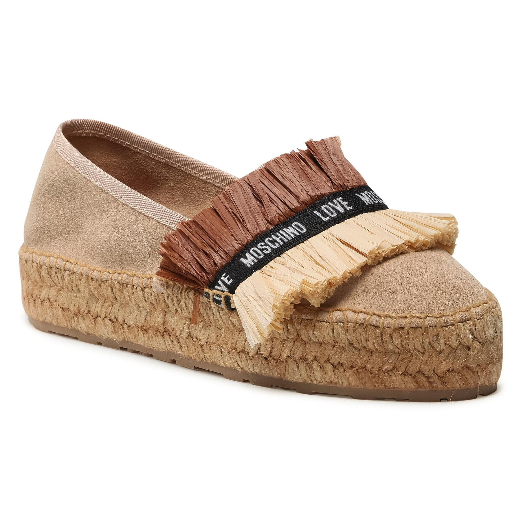 LOVE MOSCHINO Espadrilles JA10403G0CJG0104 Bézs - Pepit.hu