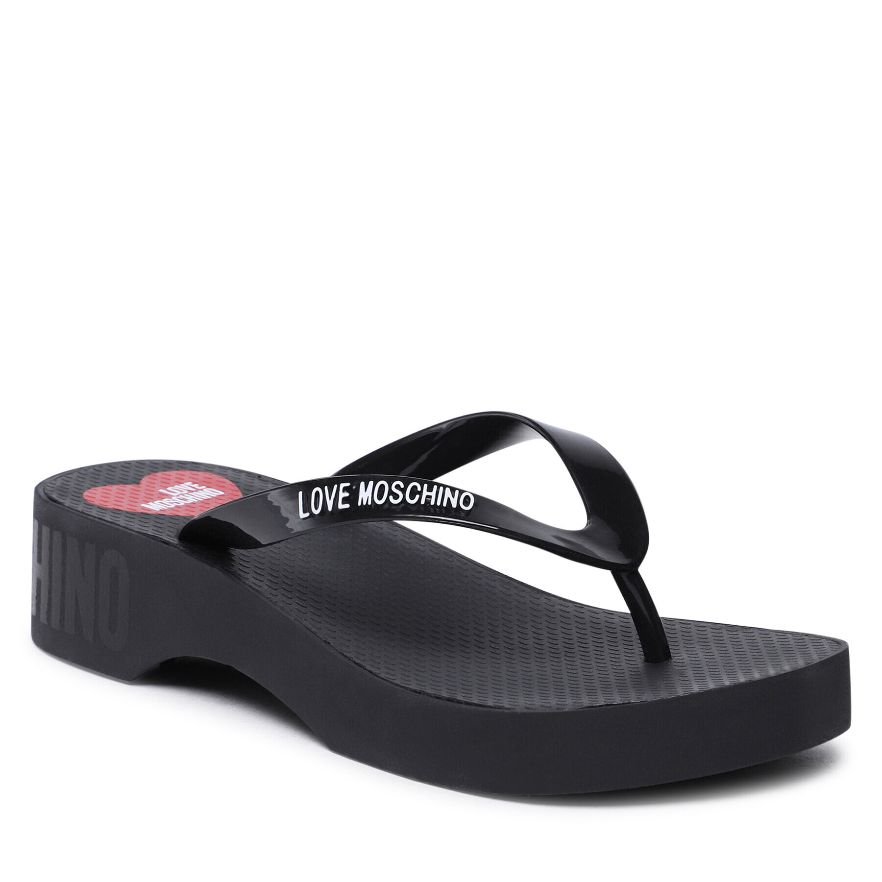 LOVE MOSCHINO Flip-flops JA28064G0GI30000 Fekete - Pepit.hu