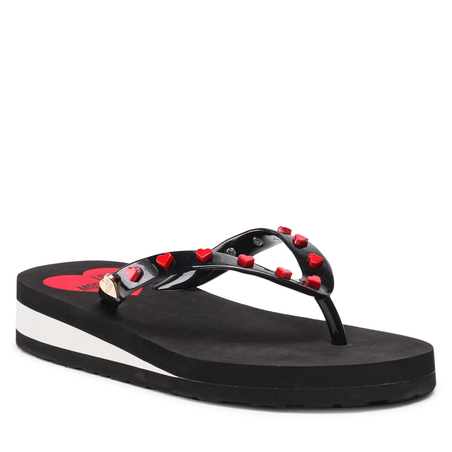 LOVE MOSCHINO Flip-flops JA28093G1EI30000 Fekete - Pepit.hu