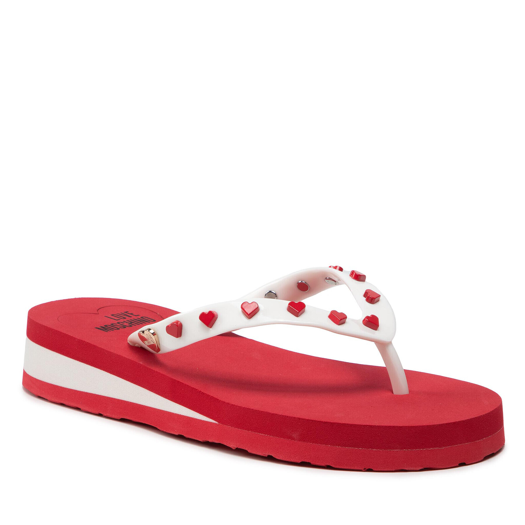 LOVE MOSCHINO Flip-flops JA28093G1EI30100 Fehér - Pepit.hu