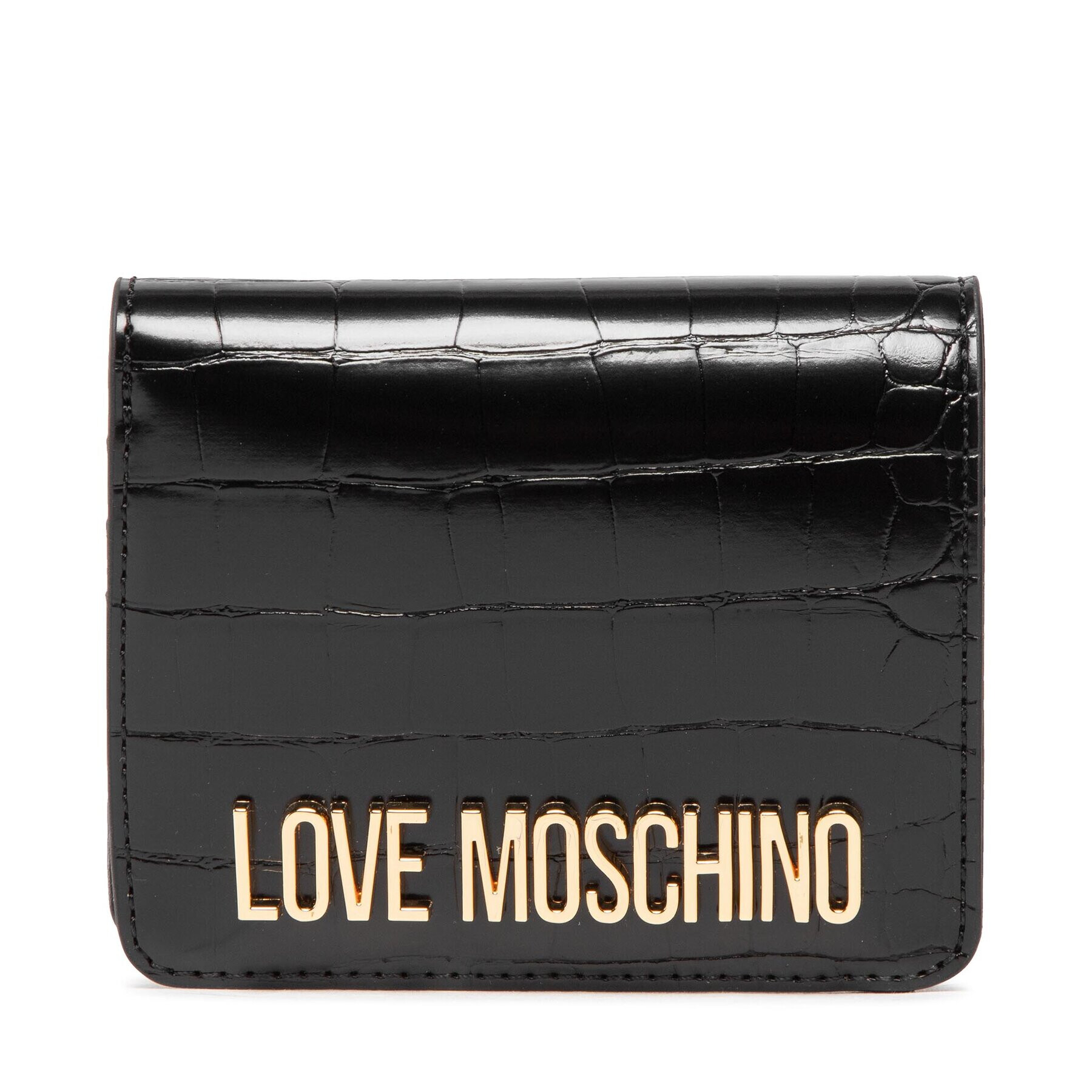 LOVE MOSCHINO Kis női pénztárca JC5710PP0FKS0000 Fekete - Pepit.hu