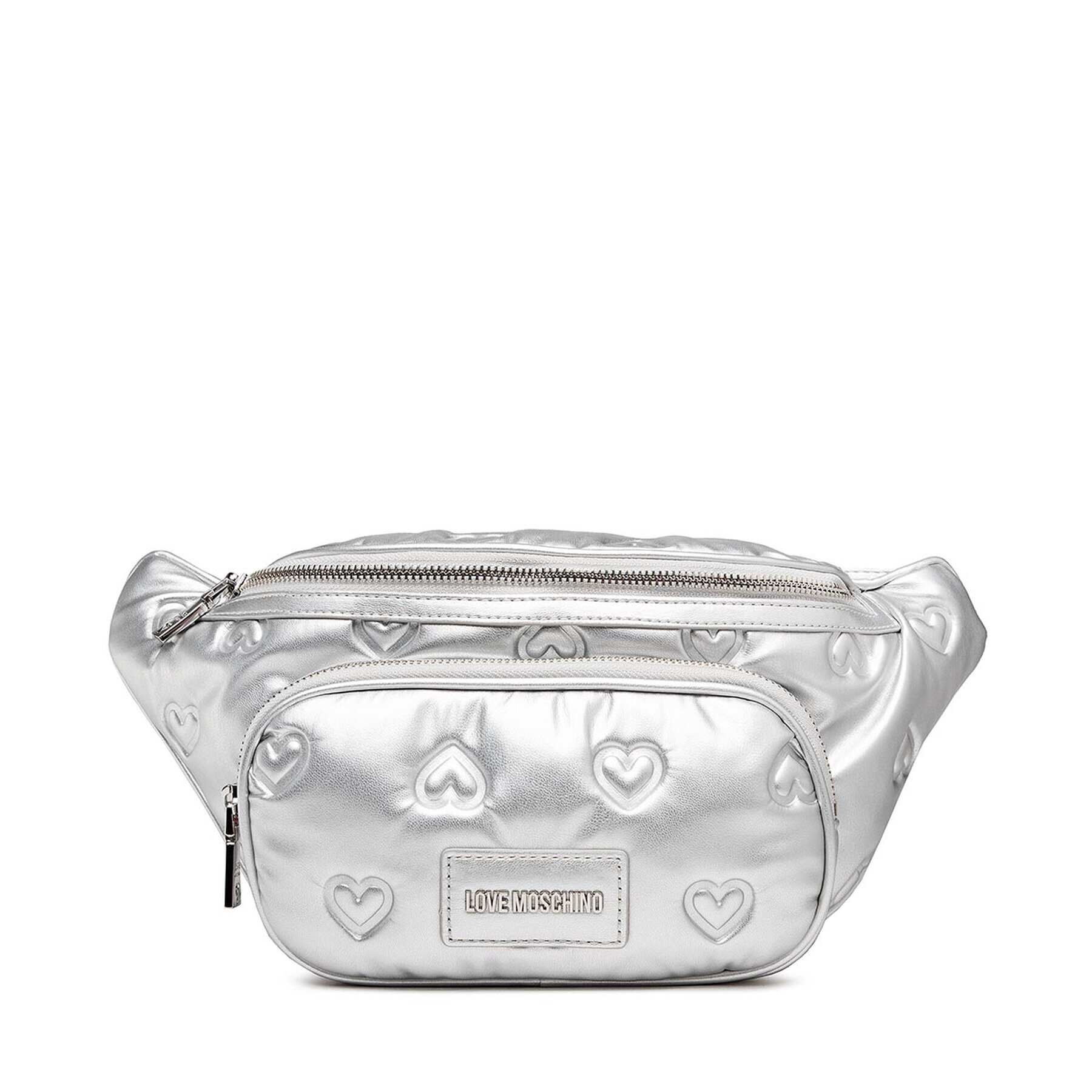 LOVE MOSCHINO Övtáska JC4039PP1FLD0902 Ezüst - Pepit.hu