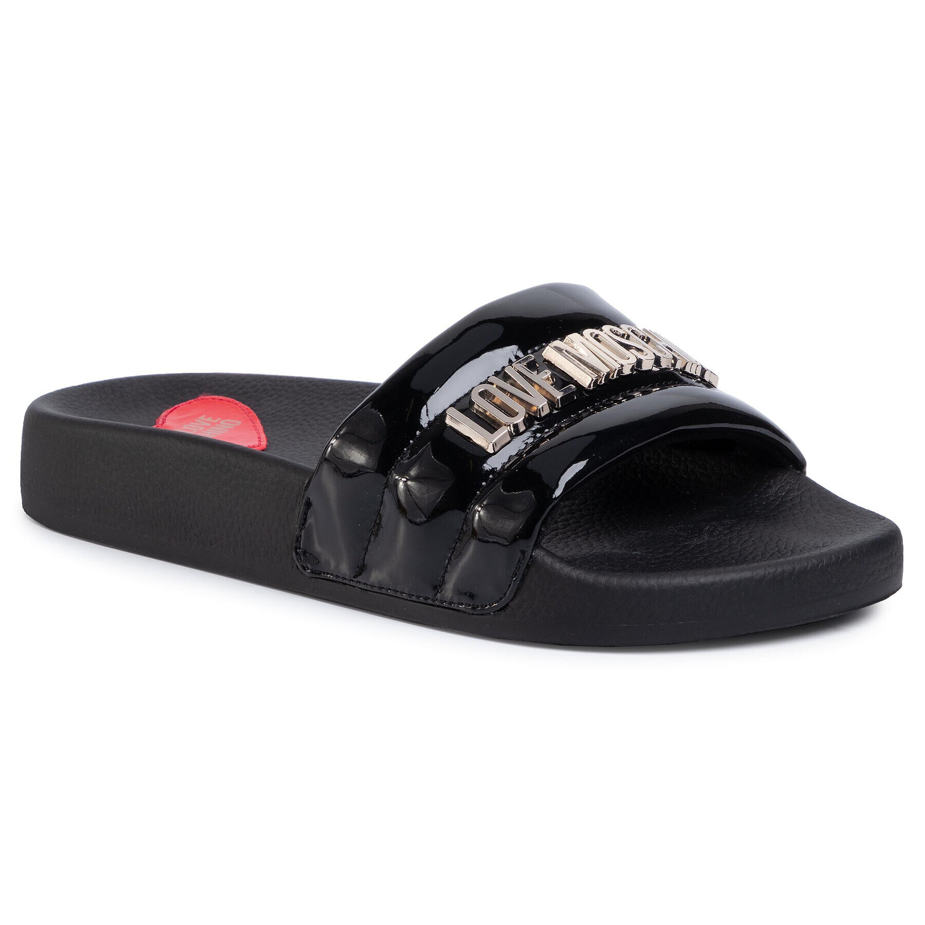 LOVE MOSCHINO Papucs JA28022G1AID0000 Fekete - Pepit.hu