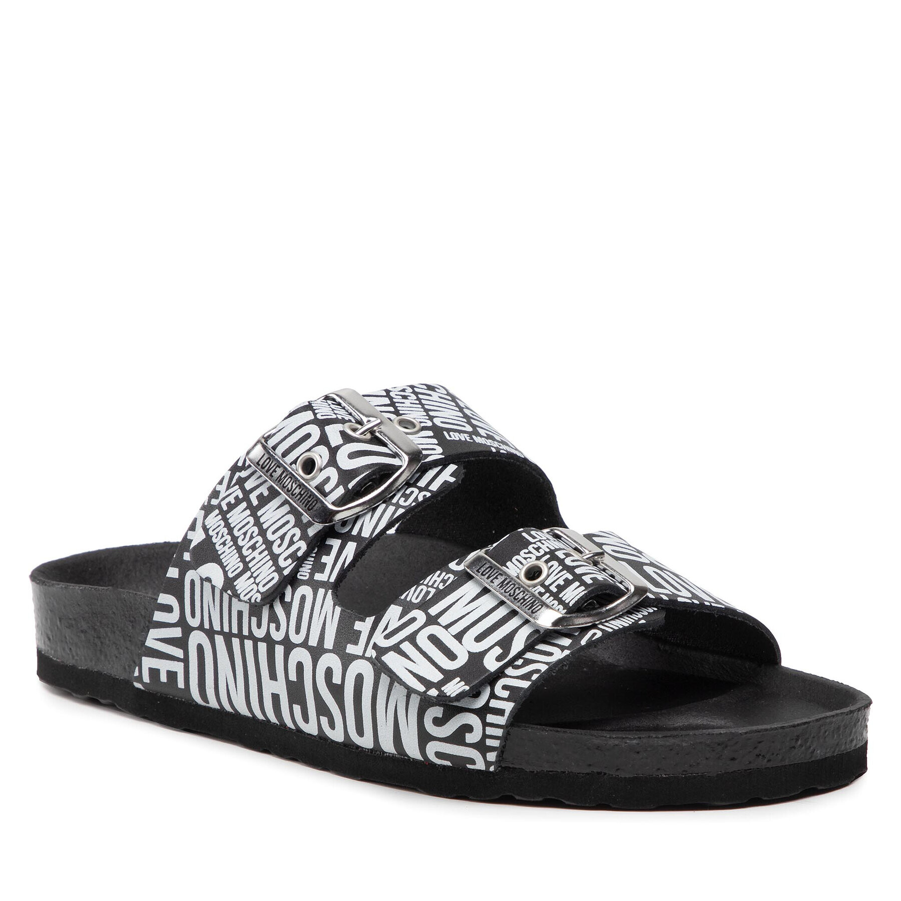 LOVE MOSCHINO Papucs JA28073G1EIJ000A Fekete - Pepit.hu