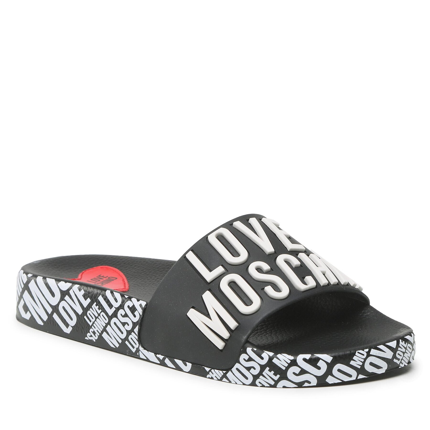 LOVE MOSCHINO Papucs JA28112G1GI17000 Fekete - Pepit.hu