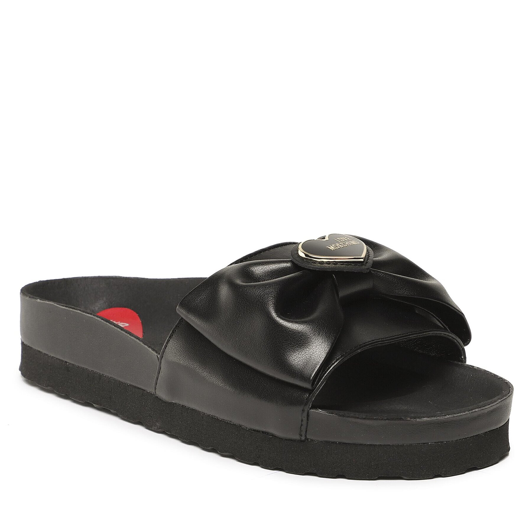 LOVE MOSCHINO Papucs JA28524G0GIE0000 Fekete - Pepit.hu