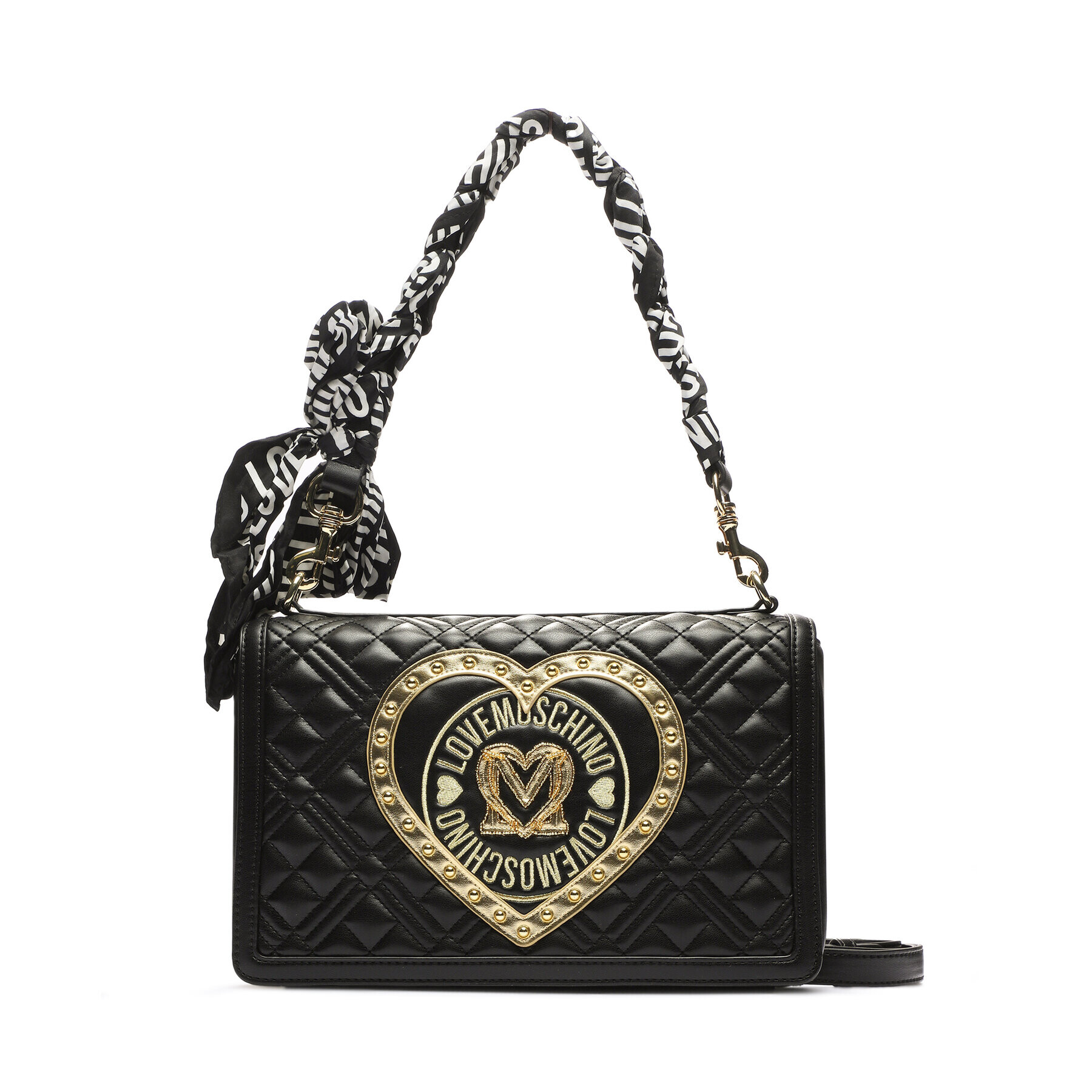 LOVE MOSCHINO Táska Borsa Quilted JC4269PP0HKM100A Fekete - Pepit.hu