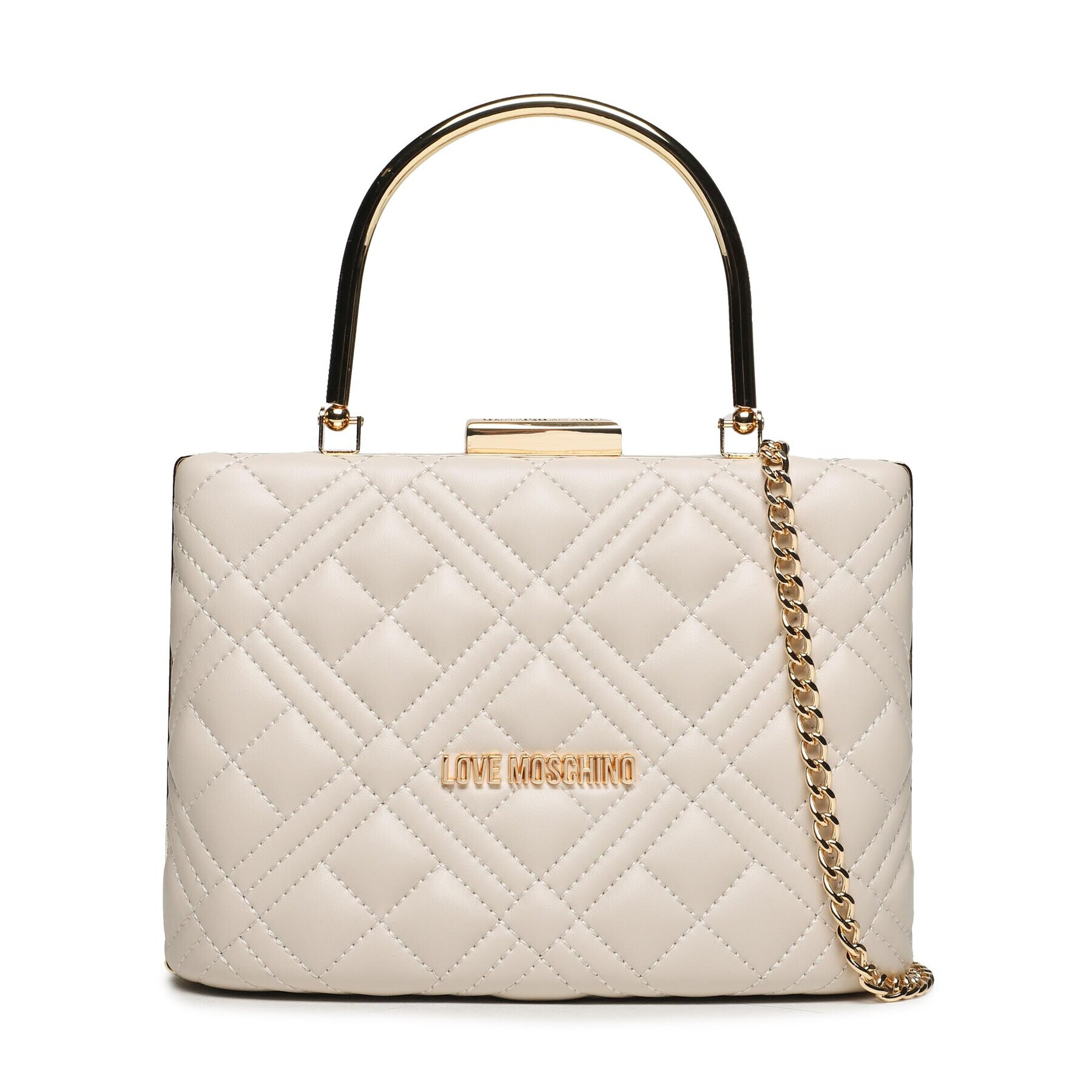 LOVE MOSCHINO Táska JC4047PP1HLH0110 Ekru - Pepit.hu