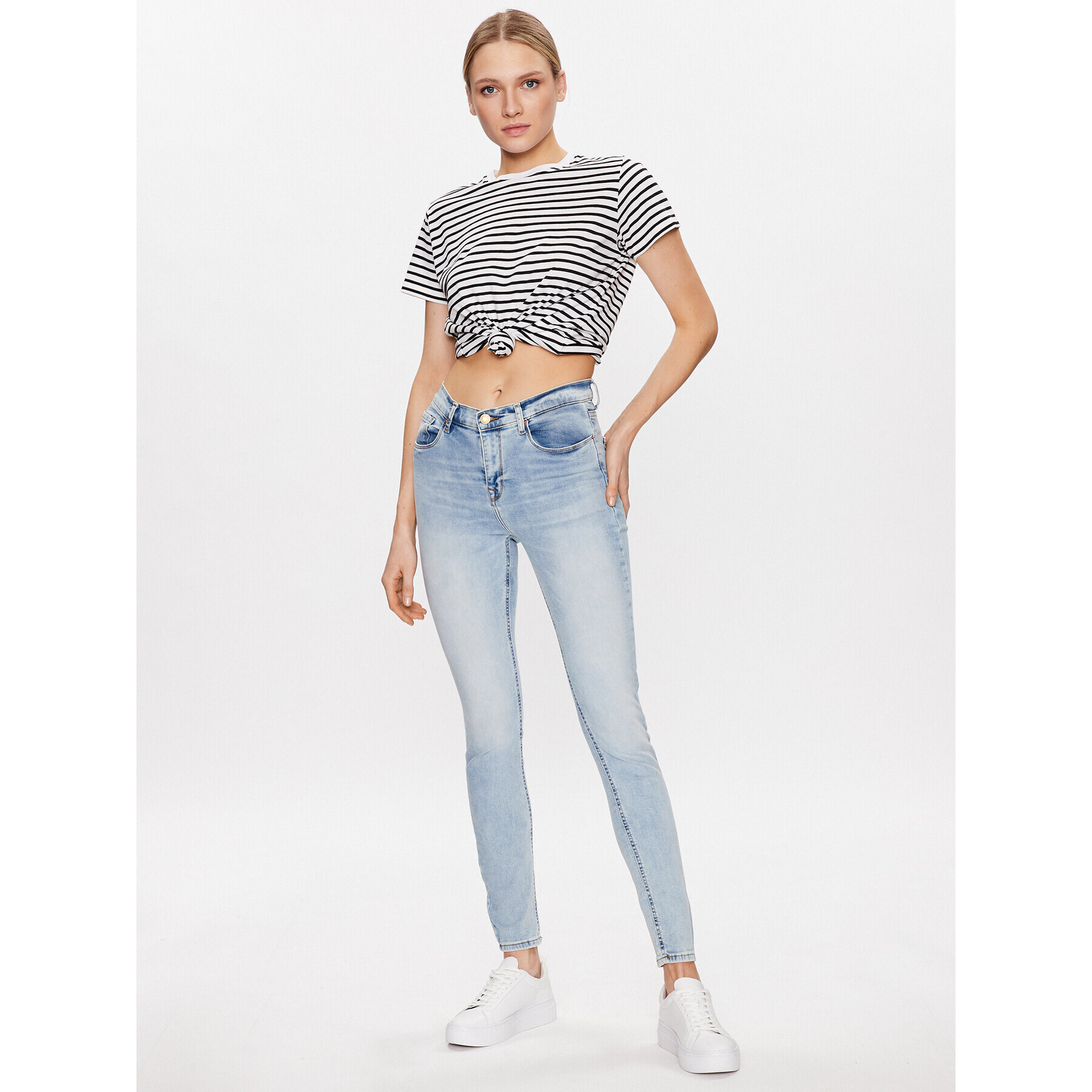 LTB Farmer Amy X 51537 15452 Kék Skinny Fit - Pepit.hu