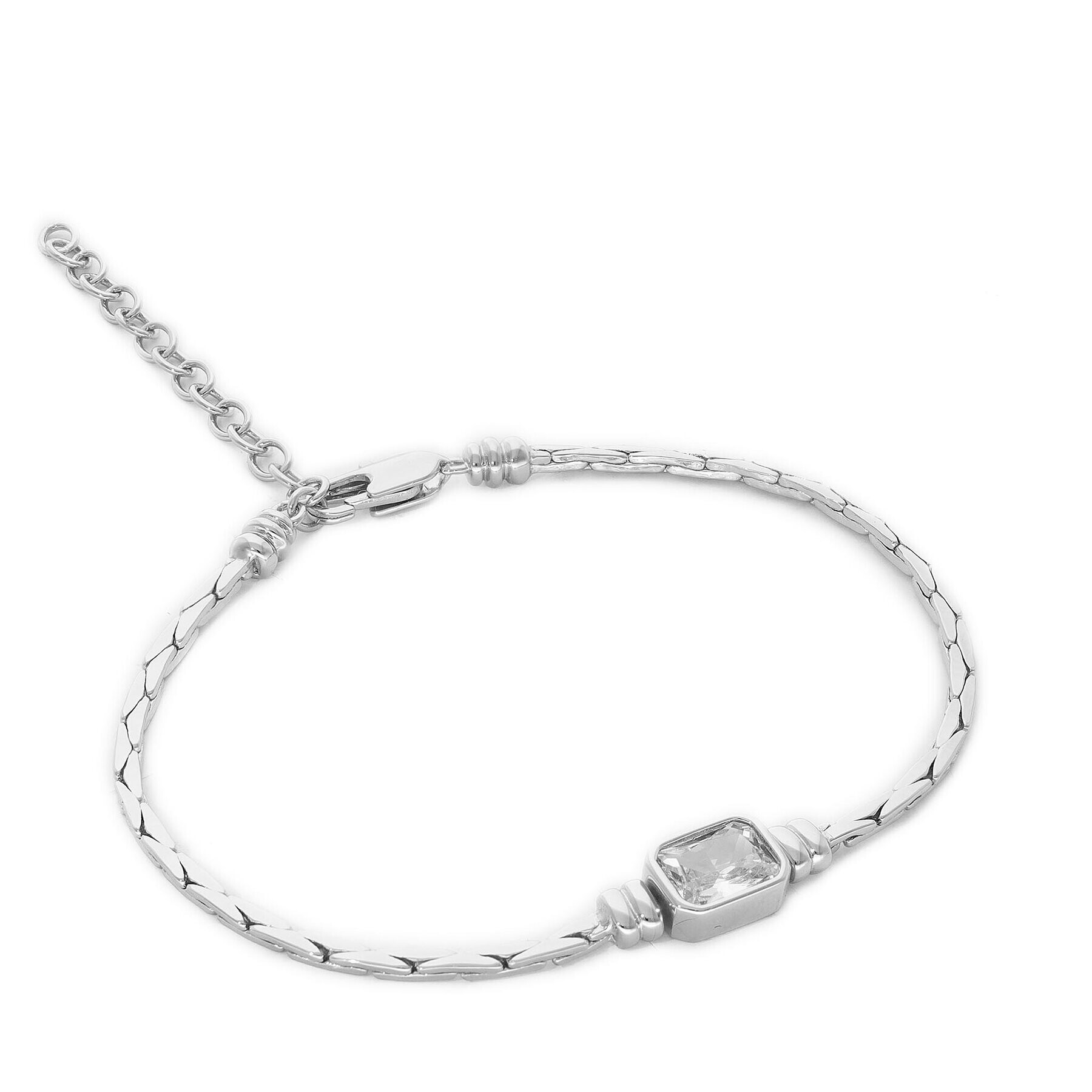 Luv AJ Karkötő Camille Chain Bracelet FW22-B-CCB-S Ezüst - Pepit.hu