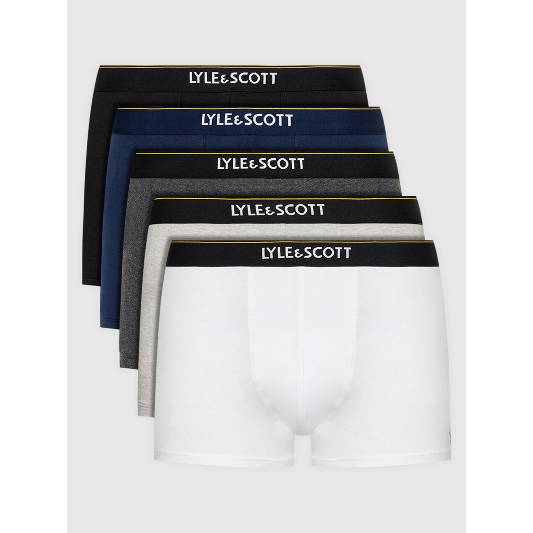 Lyle & Scott 5 darab boxer Jackson LS5UW001 Színes - Pepit.hu