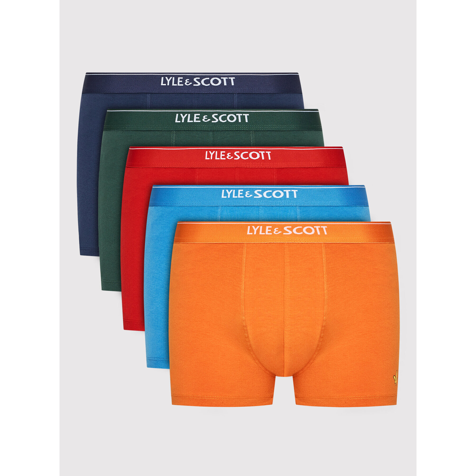 Lyle & Scott 5 darab boxer Jackson LS5UW001 Színes - Pepit.hu