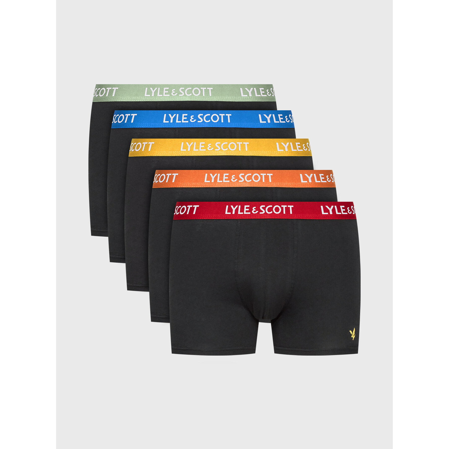 Lyle & Scott 5 darab boxer Miller 478 Fekete - Pepit.hu