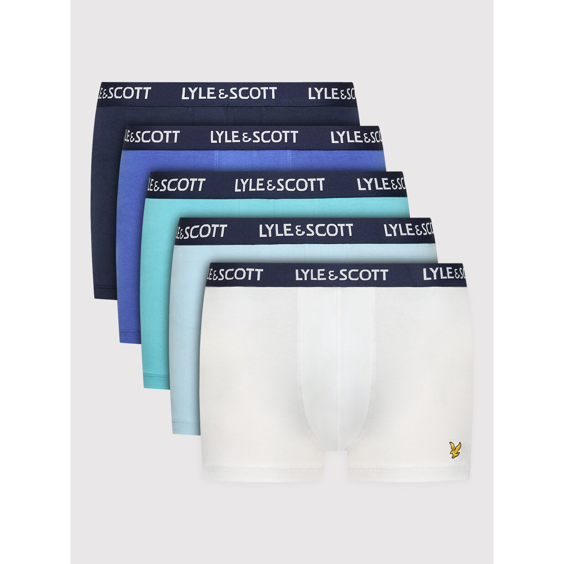 Lyle & Scott 5 darab boxer Miller LSSUW005 Színes - Pepit.hu