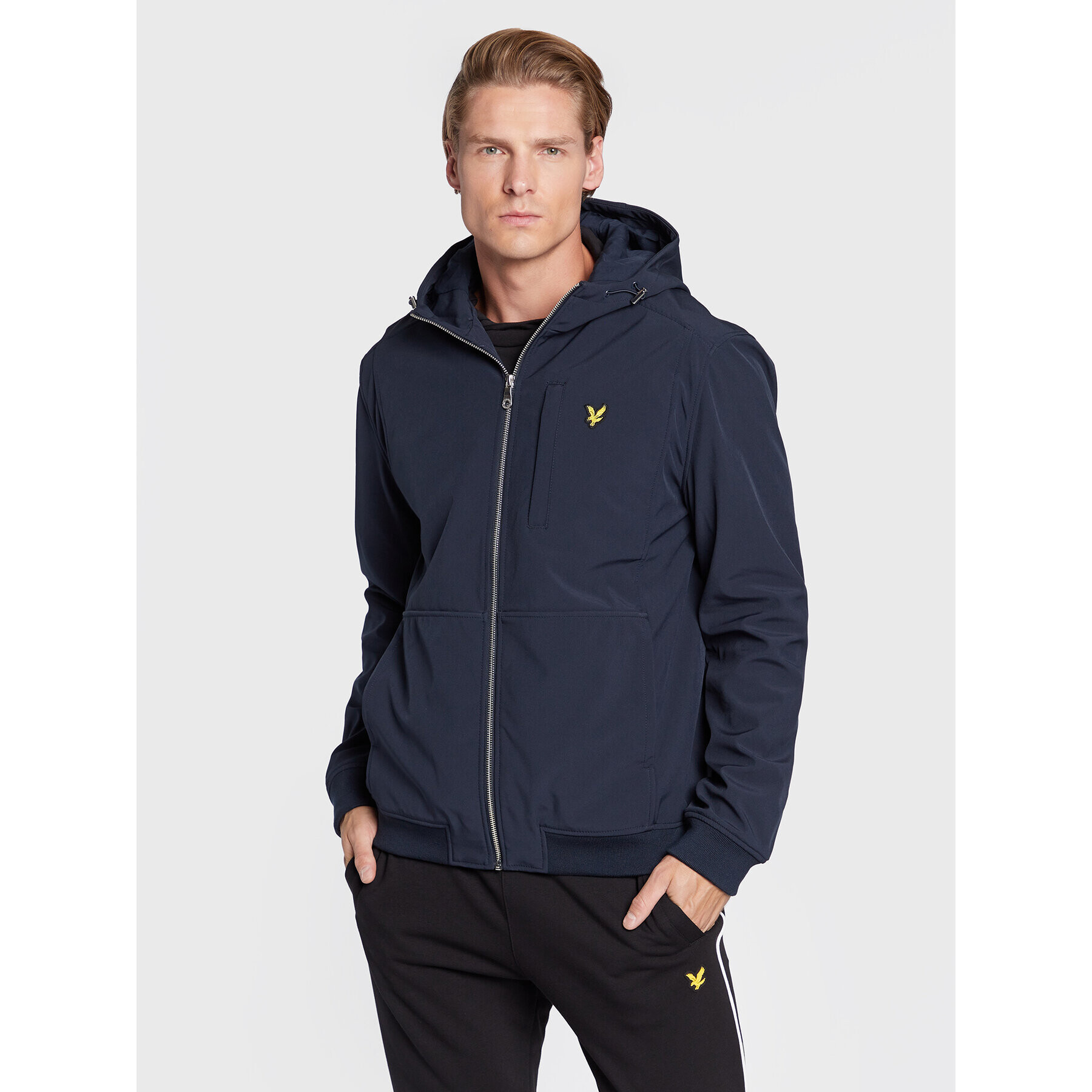 Lyle & Scott Átmeneti kabát JK1424V Sötétkék Regular Fit - Pepit.hu