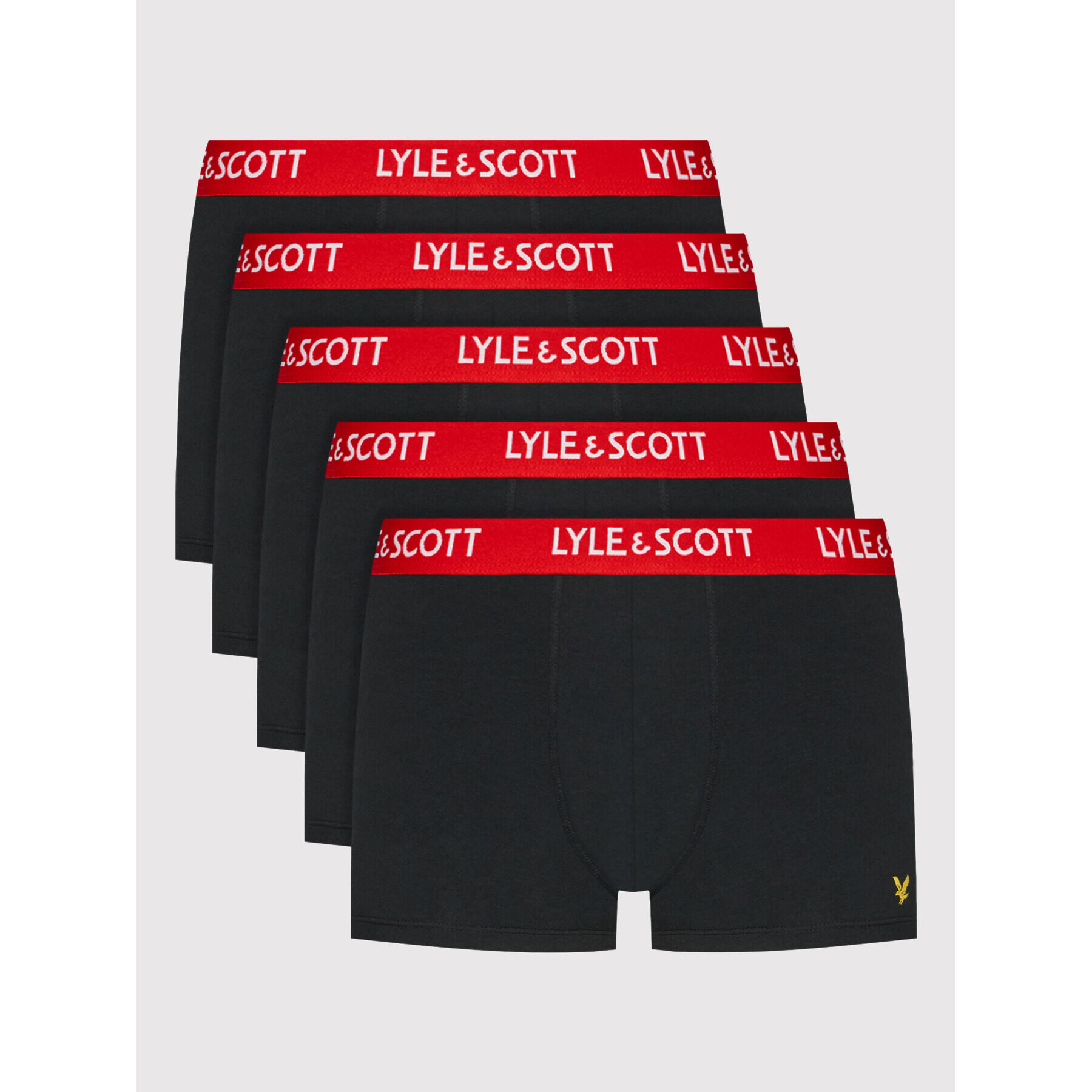 Lyle & Scott Fehérnemű szett Booker LSUWGFT007 Fekete - Pepit.hu