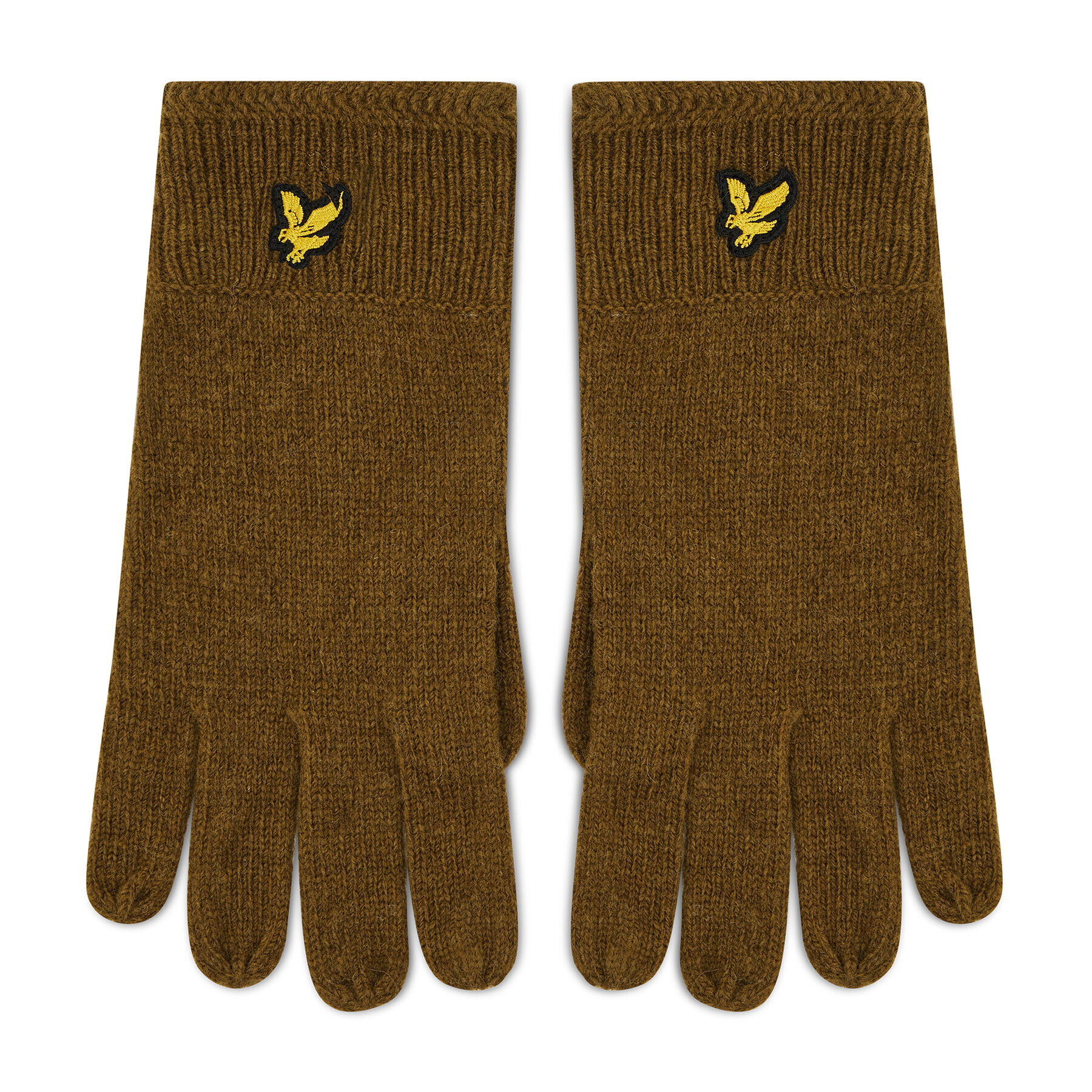 Lyle & Scott Férfi kesztyű Racked Rib Gloves GL304CL Zöld - Pepit.hu