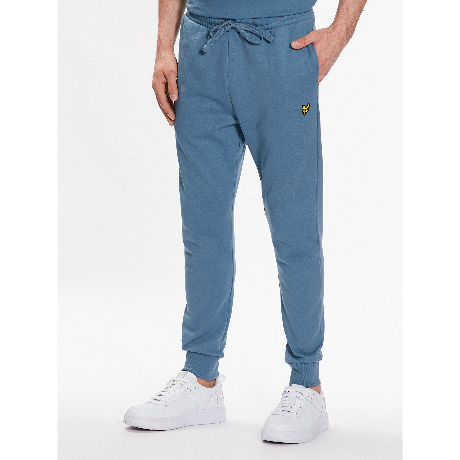 Lyle & Scott Melegítő alsó Skinny Sweatpant ML822VOG Kék Skinny Fit - Pepit.hu