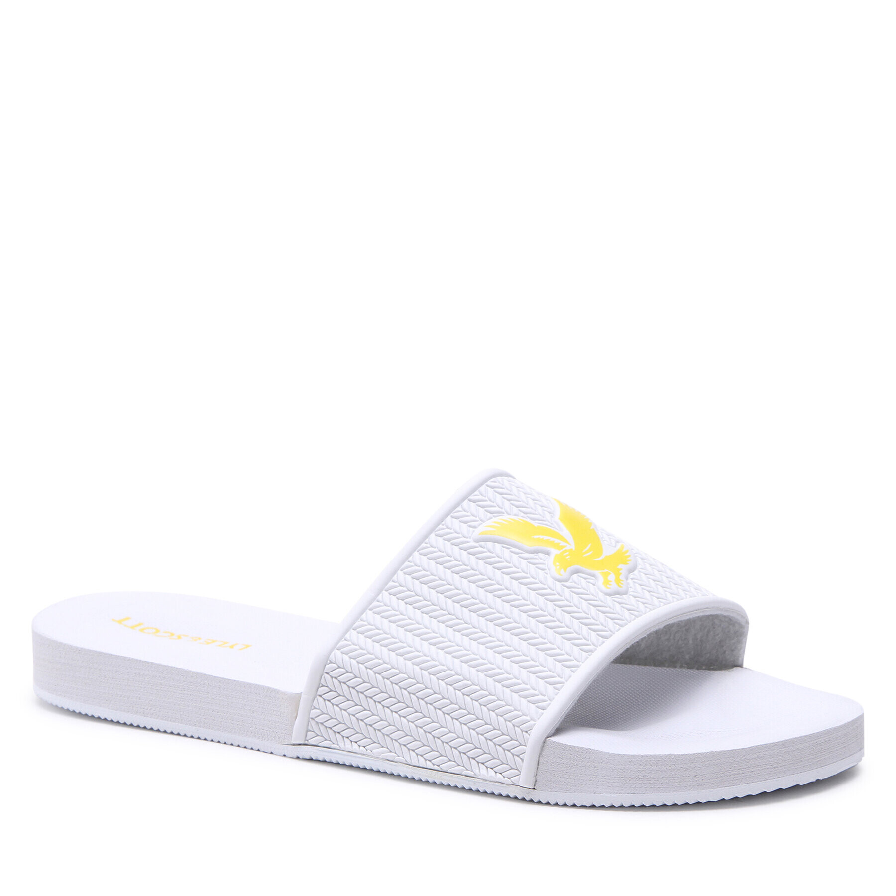 Lyle & Scott Papucs Easy Slide FW1407 Fehér - Pepit.hu