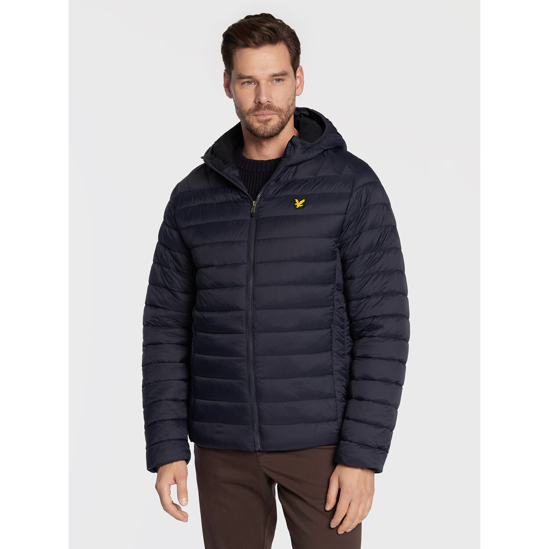 Lyle & Scott Pehelykabát JK1377SP Sötétkék Regular Fit - Pepit.hu