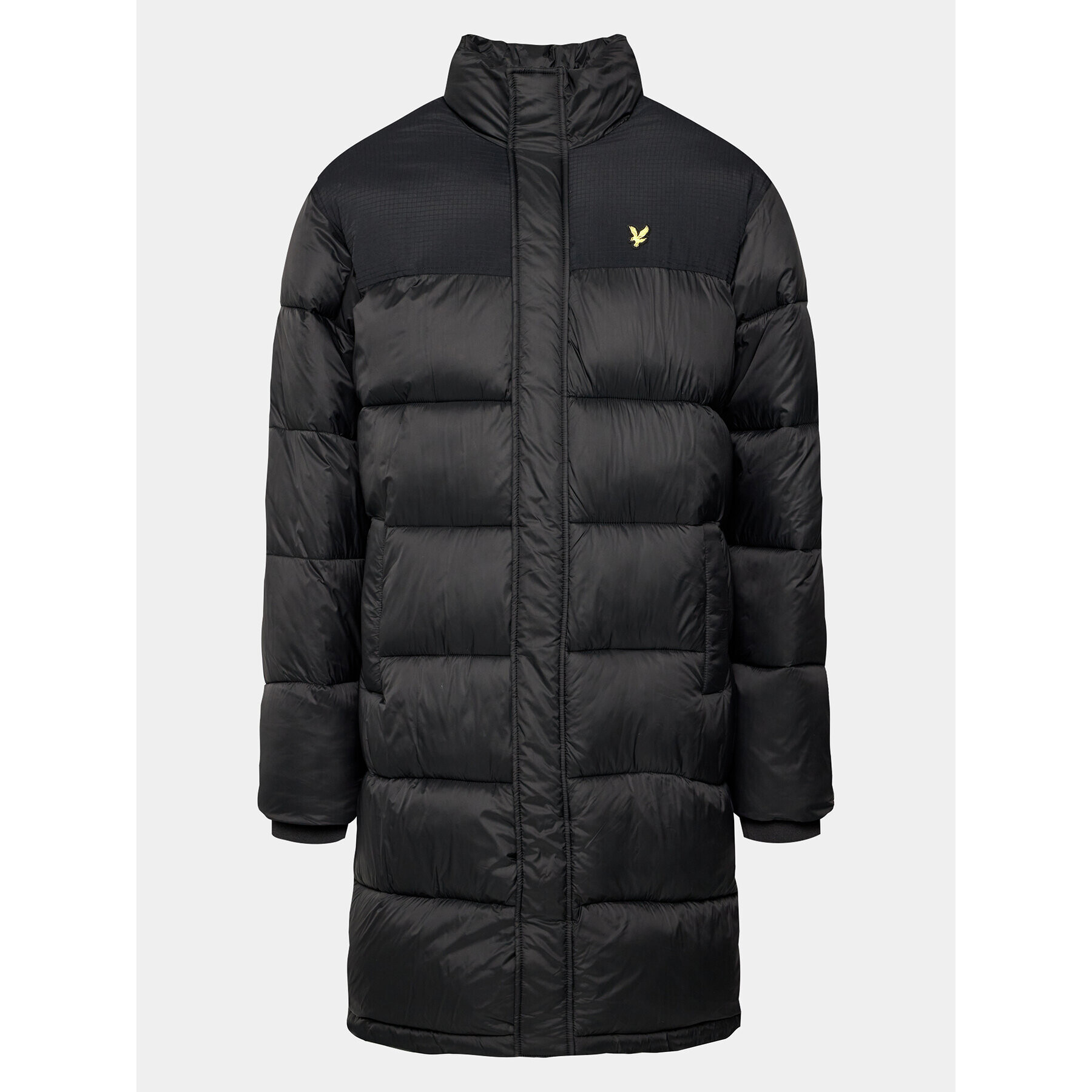 Lyle & Scott Pehelykabát JK1913V Fekete Relaxed Fit - Pepit.hu