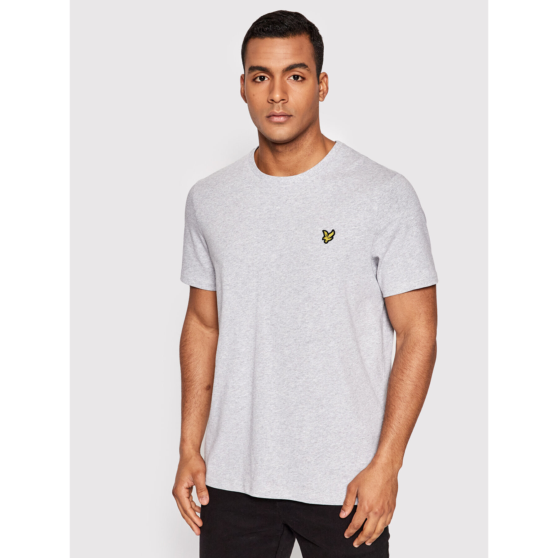 Lyle & Scott Póló Plain TS400VOG Szürke Regular Fit - Pepit.hu