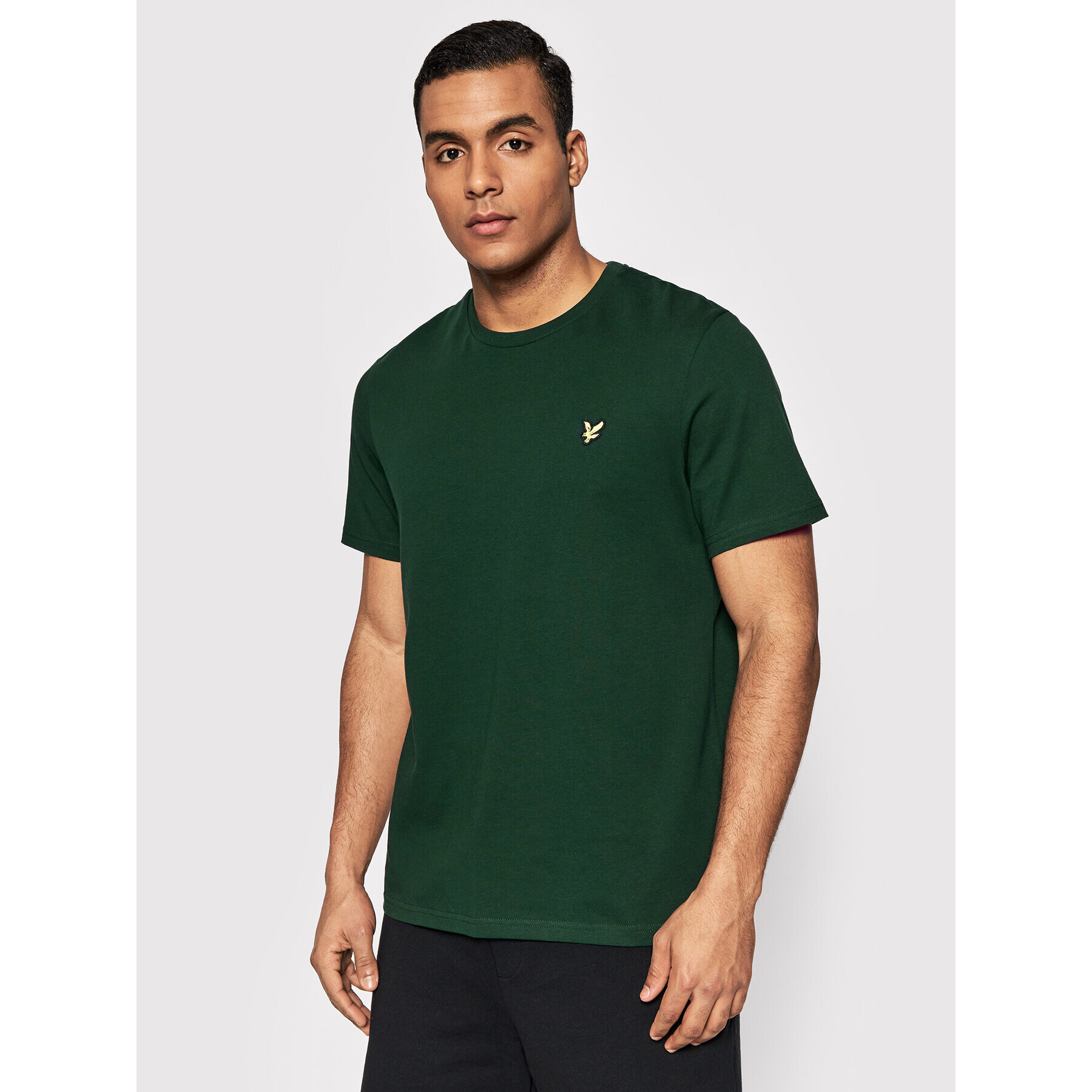 Lyle & Scott Póló Plain TS400VOG Zöld Regular Fit - Pepit.hu